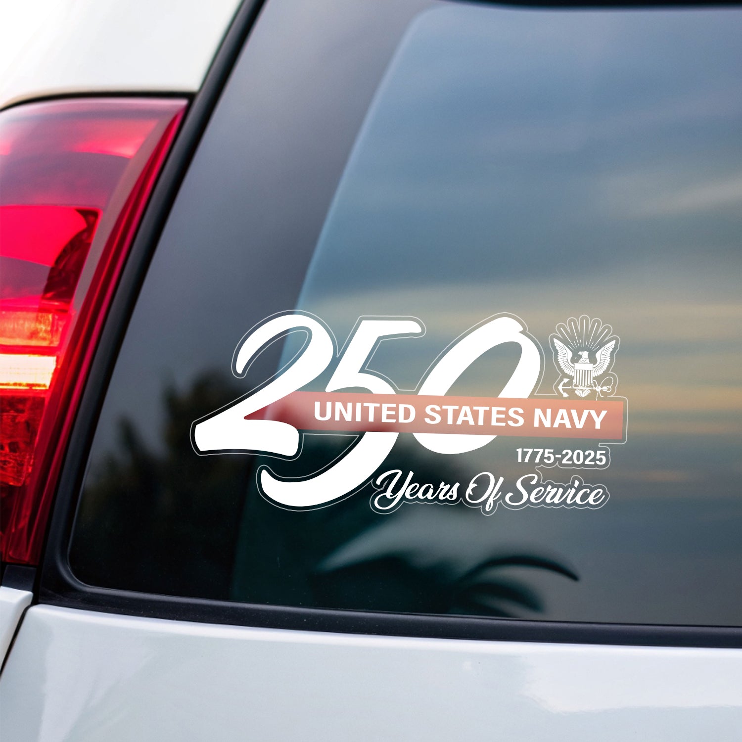 US Navy 250 Years Of Service Stickers