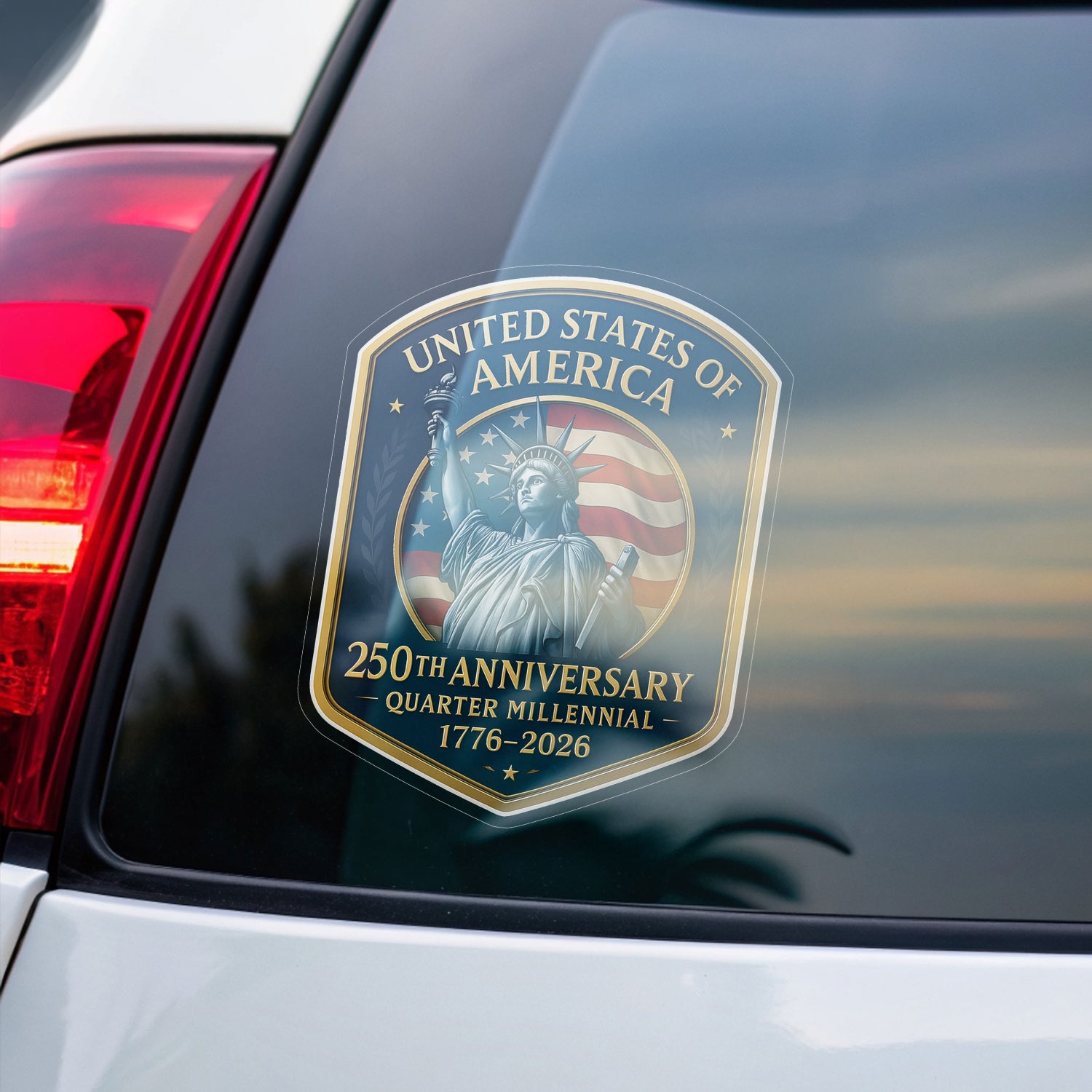 US Of America 250th Anniversary Stickers