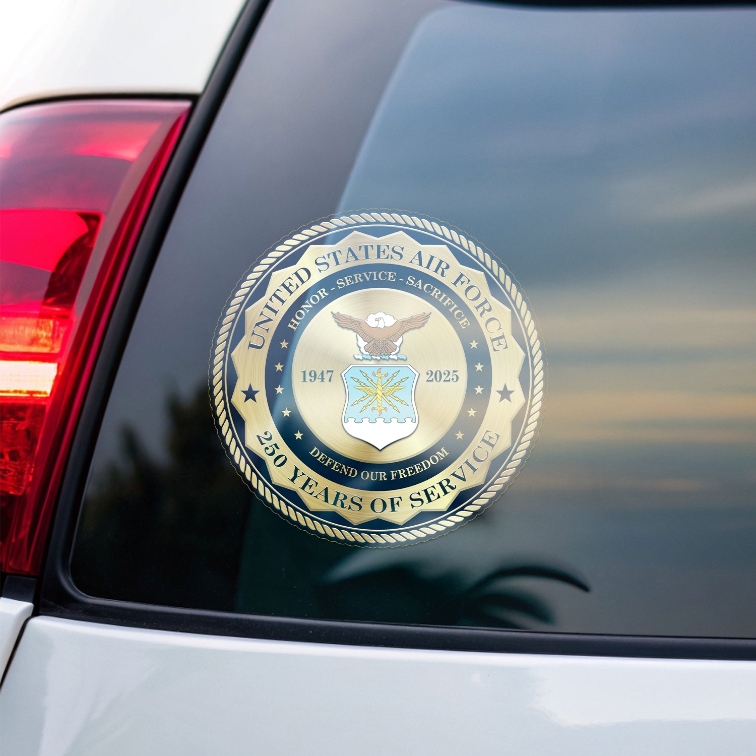 US Air Force 250 Years Of Service Stickers