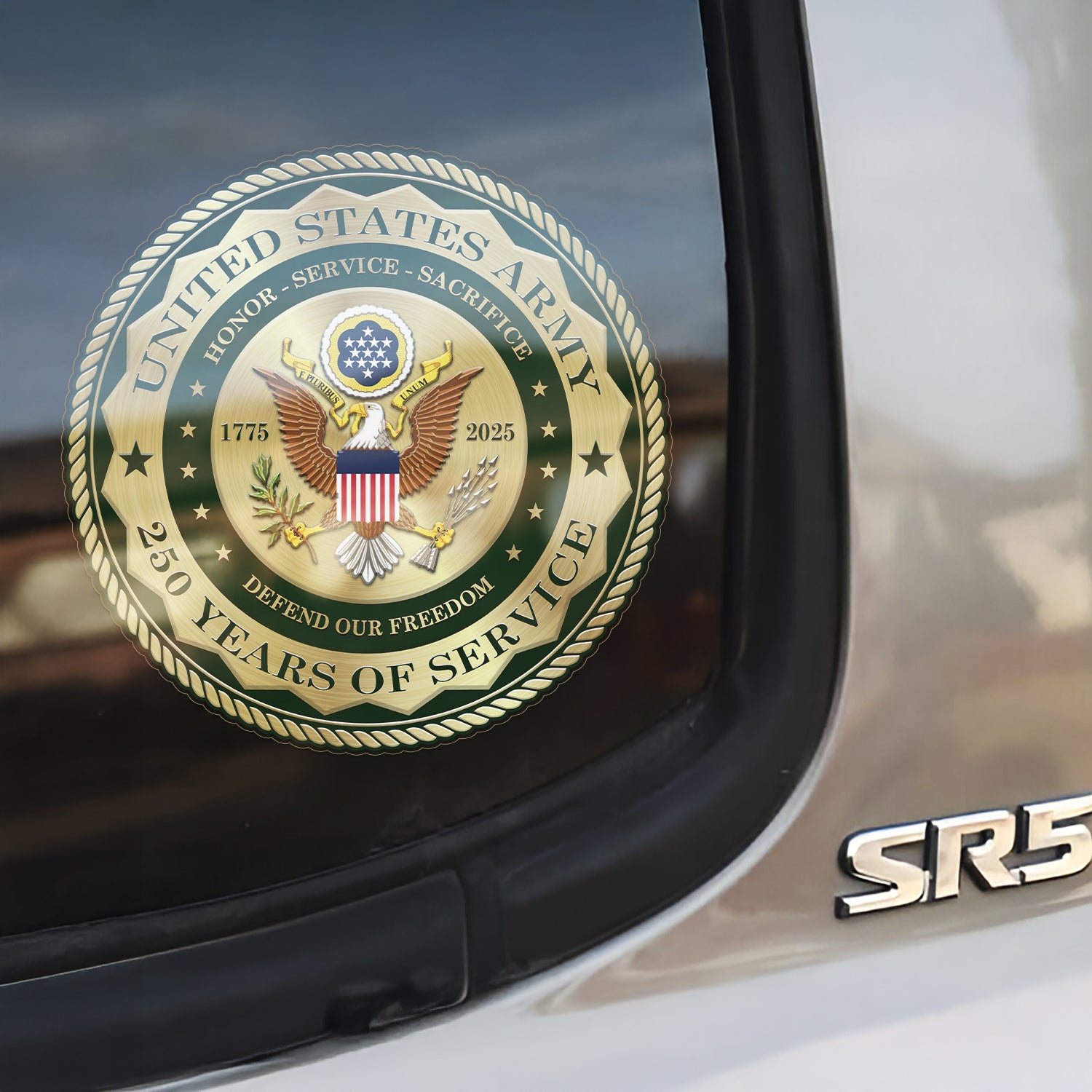 US Military 250 Stickers