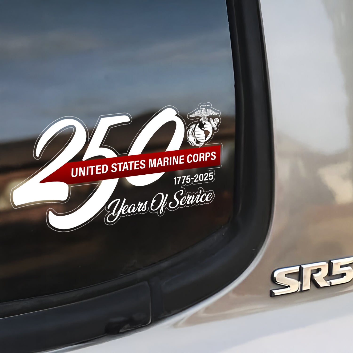 MARlNE 250 Years Of Service Stickers