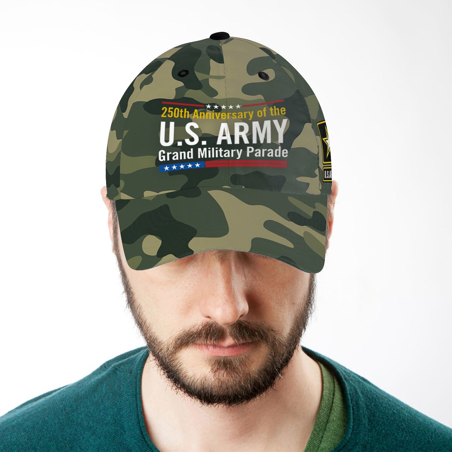 US Army Grand Military Parade All Over Prints Premium Classic Cap