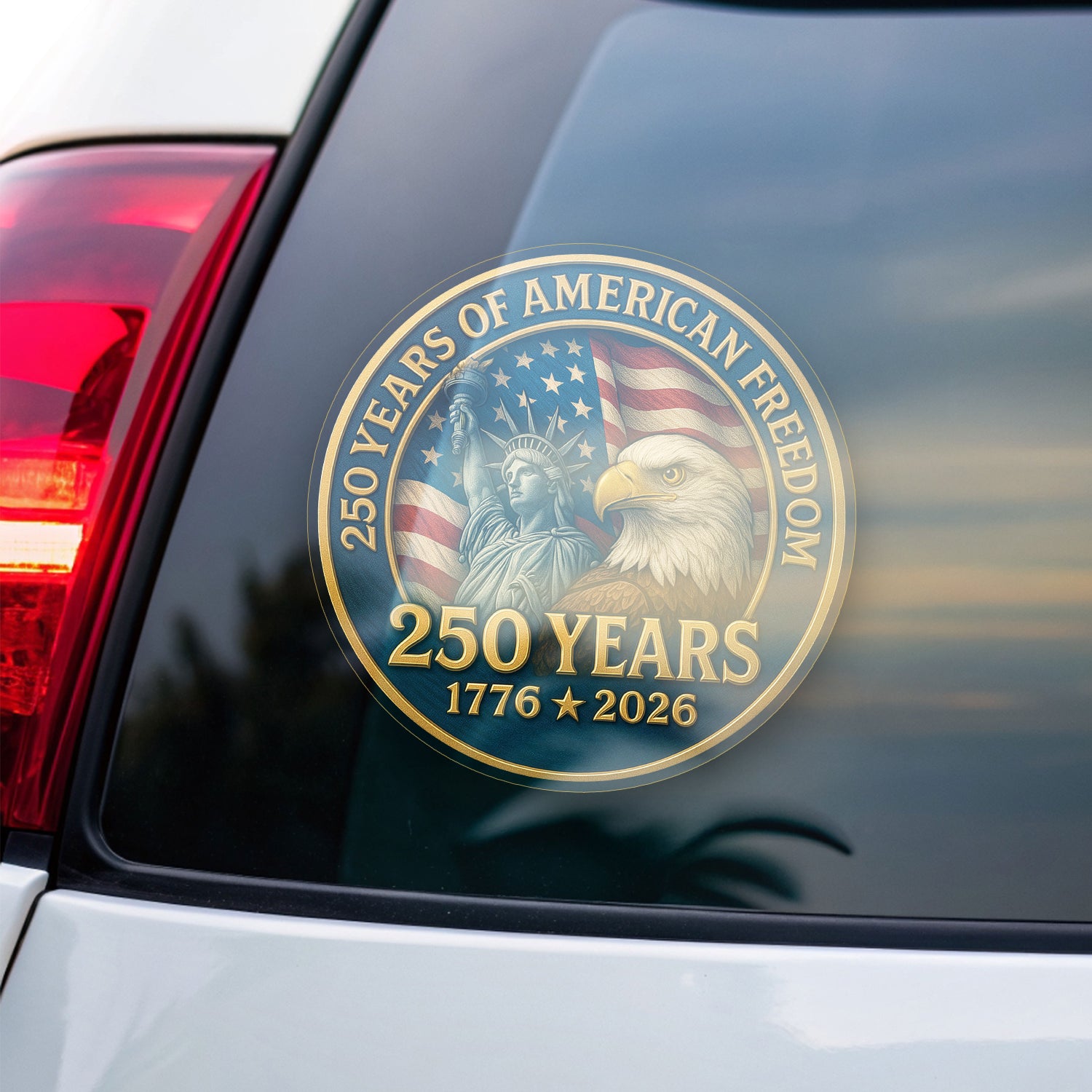 250 Years Of American Freedom Stickers