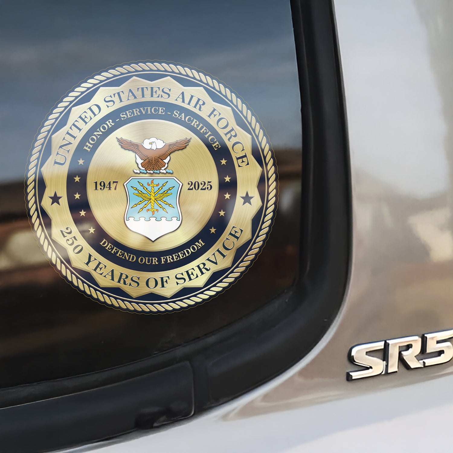 US Military 250 Stickers