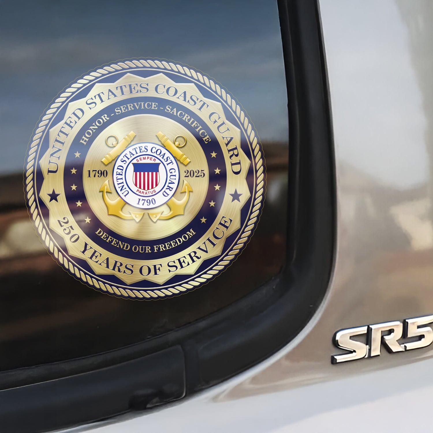 US Coast Guard 250 Years Of Service Stickers