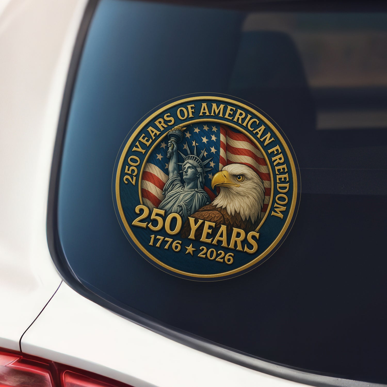 250 Years Of American Freedom Stickers