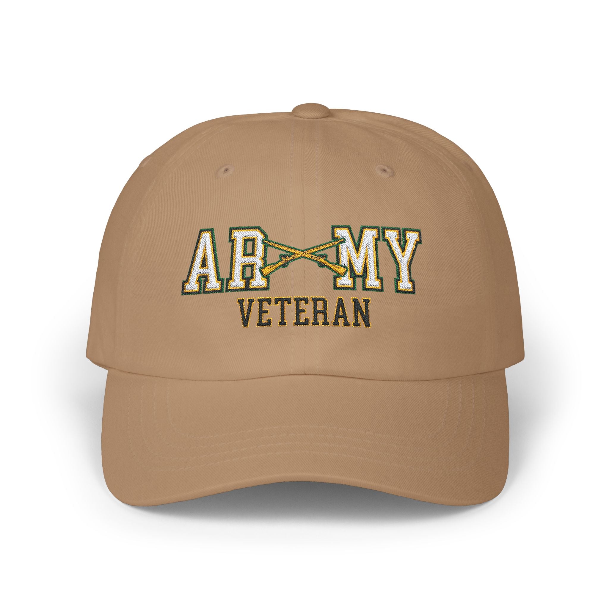 US ARMY Infantry Veteran Embroidered Classic Dad Cap