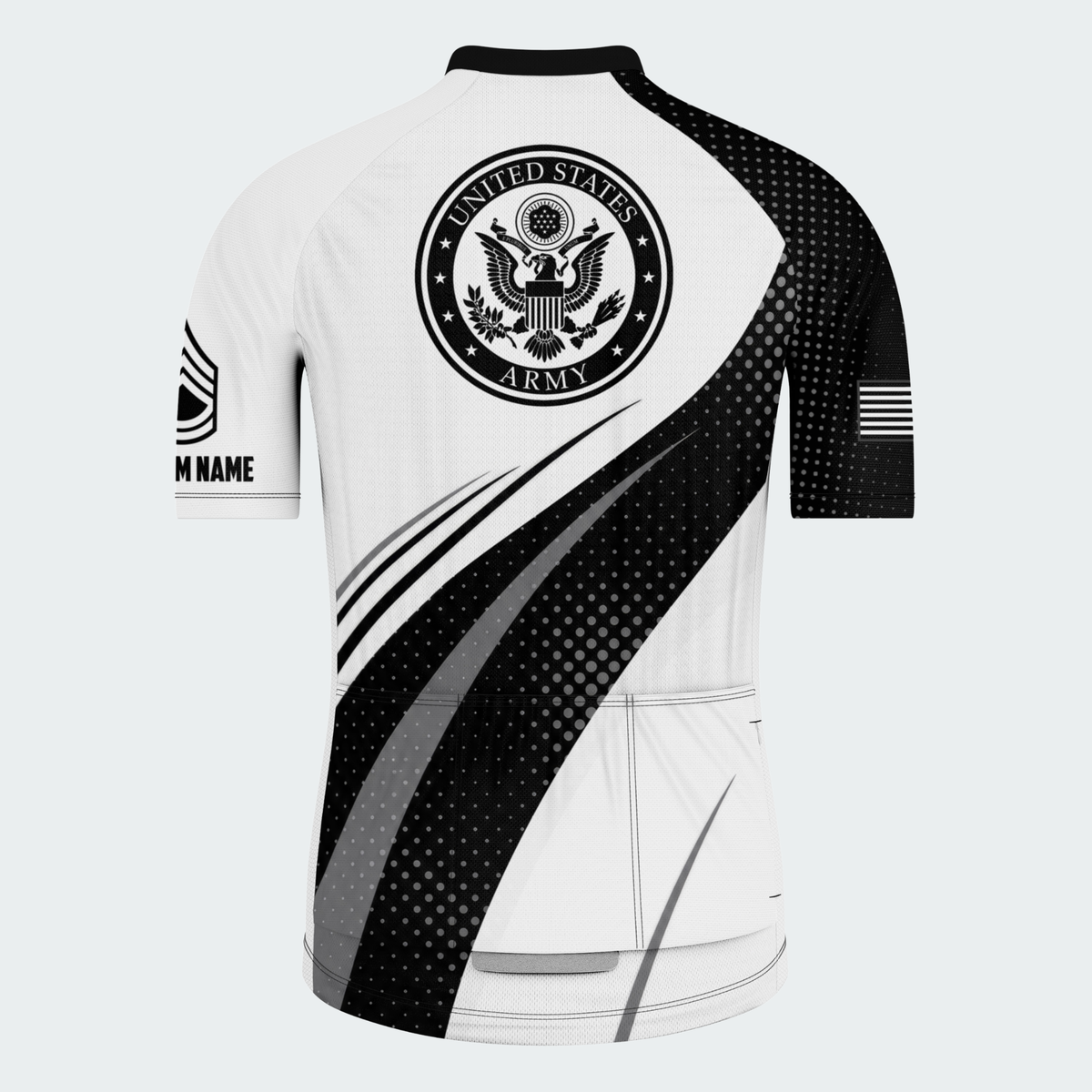 Men’s Personalized U.S. Army Veteran Pride Cycling Jersey & Kit