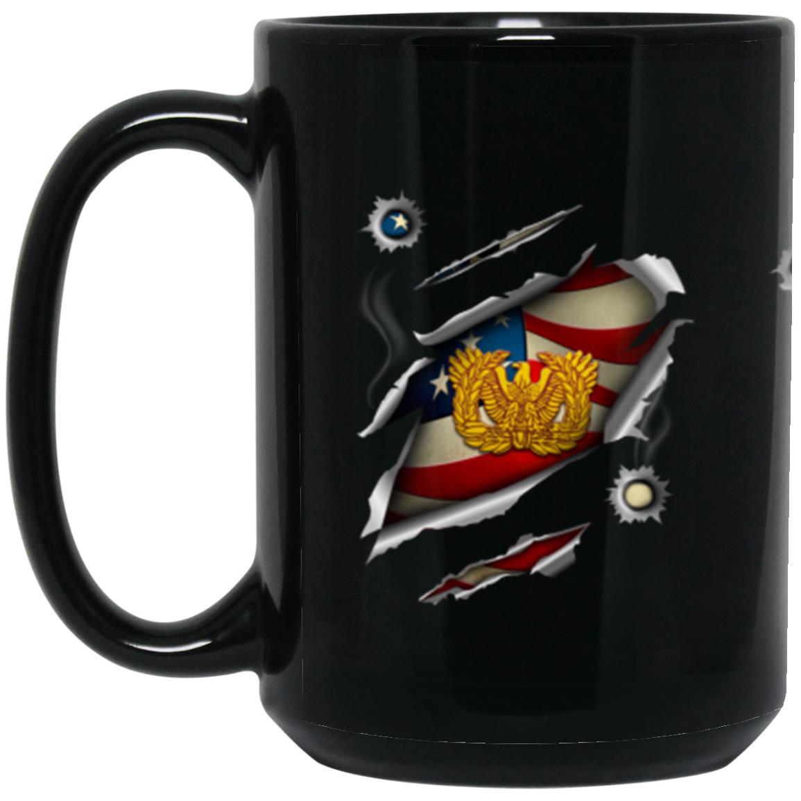 Former Warrant Officer Corps 11oz - 15oz Black Mug