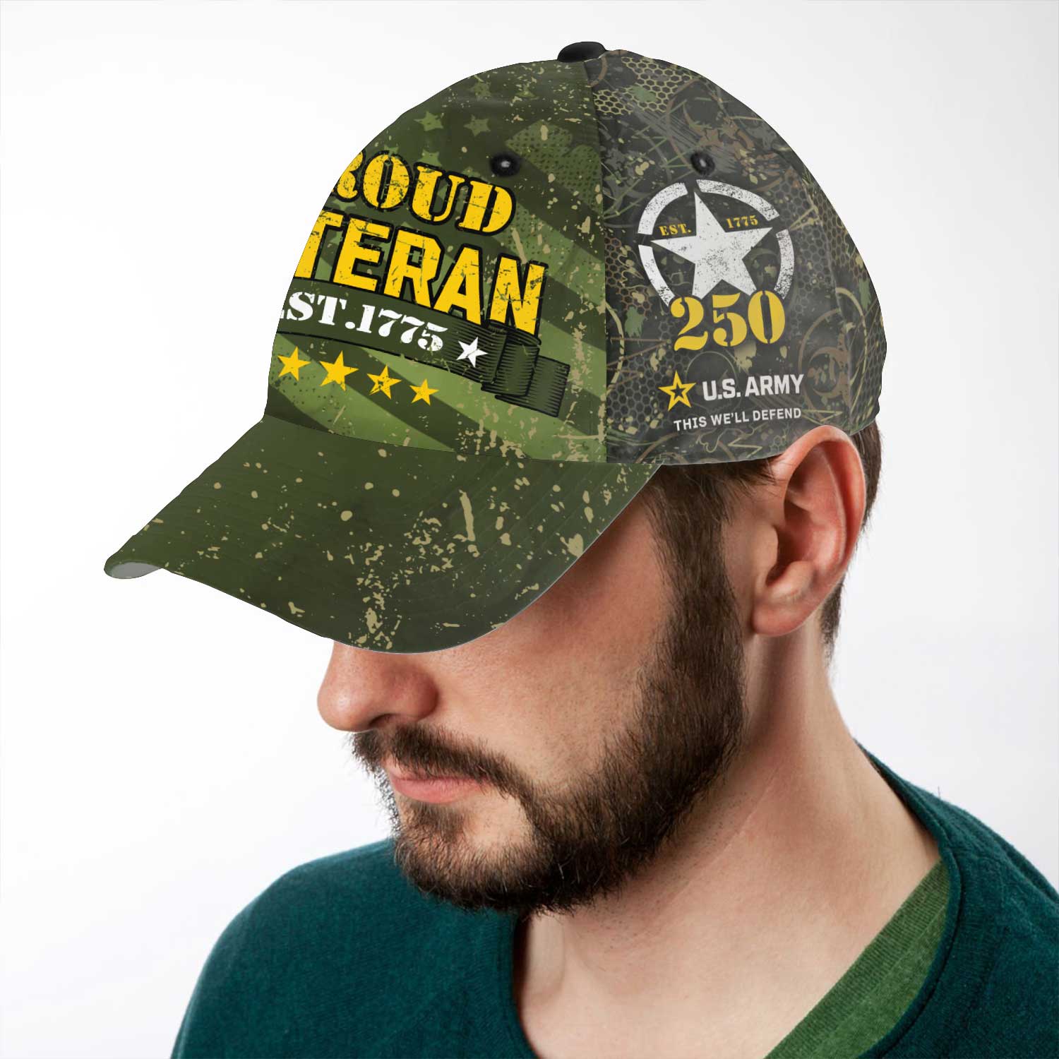 US Army This We'll Defend 250 All Over Prints Premium Classic Cap