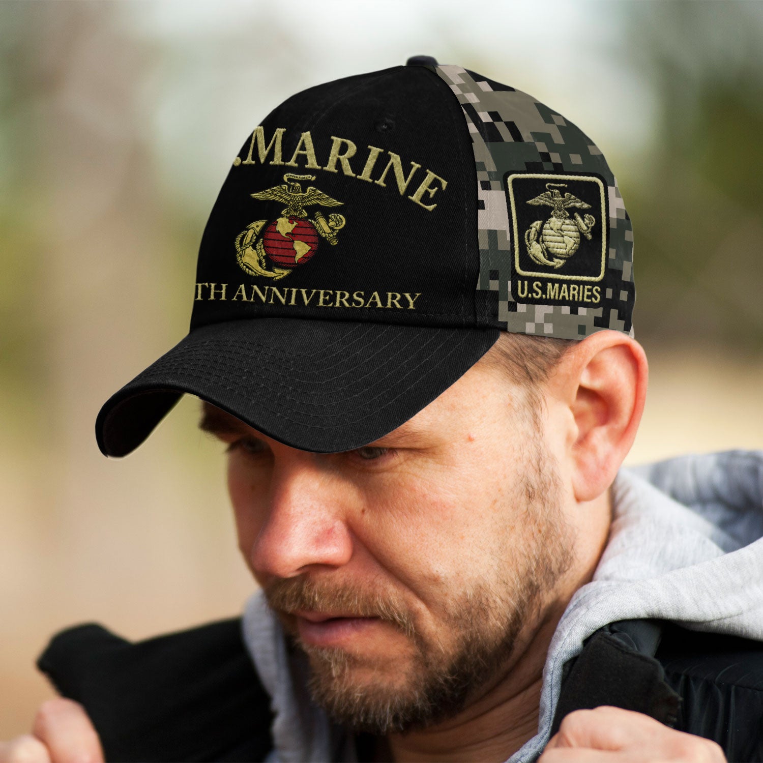 MARlNE 250th Anniversary All Over Prints Premium Classic Cap