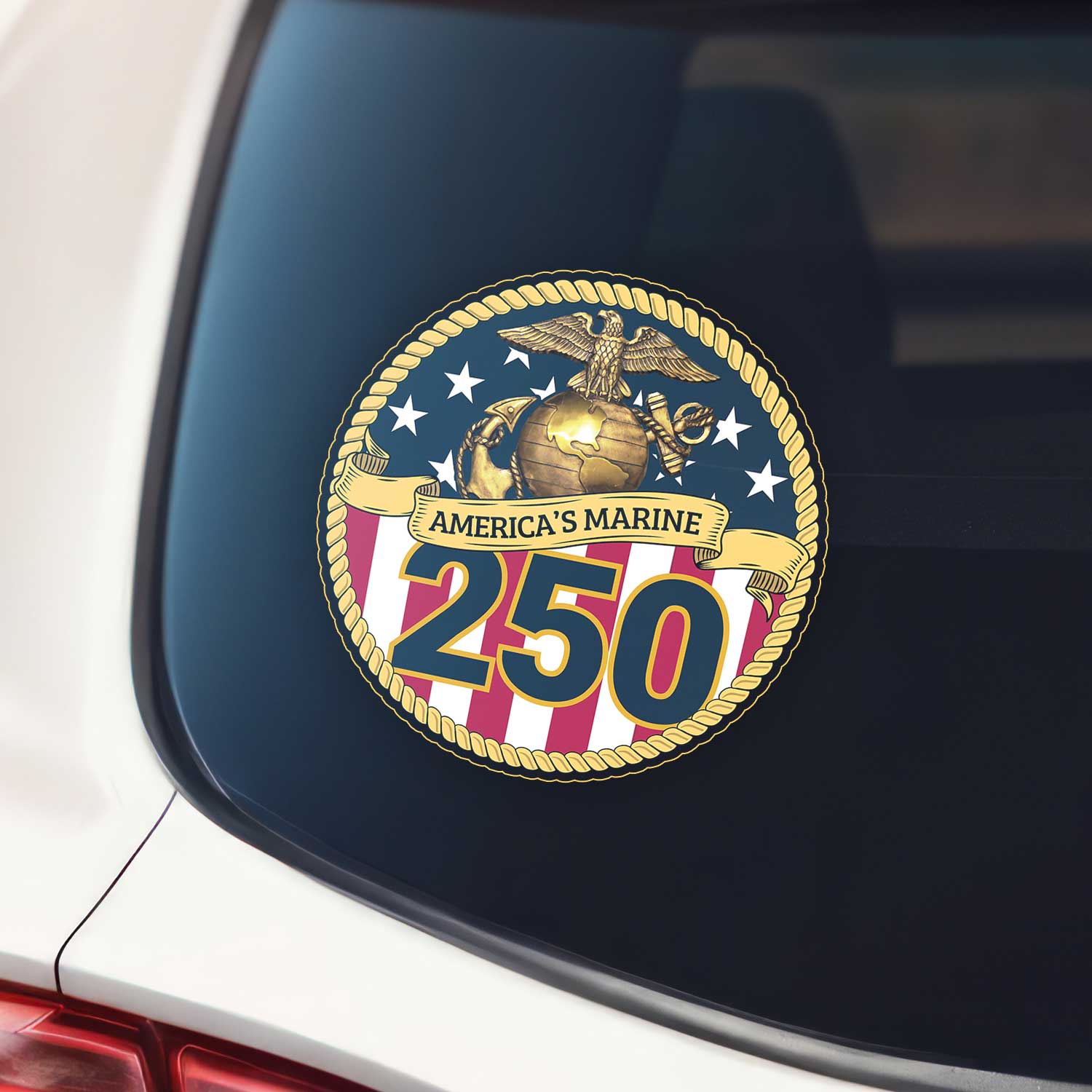 America's MARlNE 250 Stickers