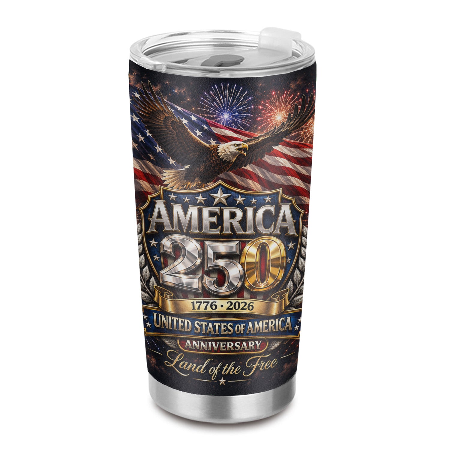America 250 Liberty Eagle Tumbler 20oz Collector Edition