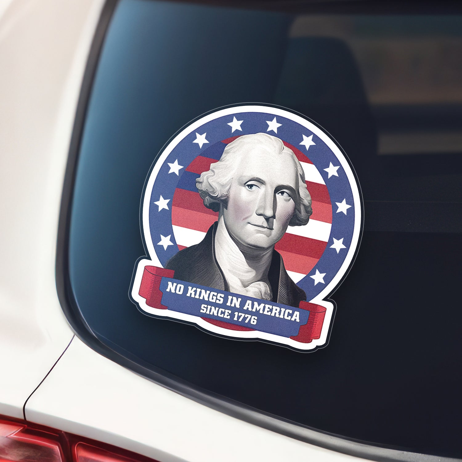 No Kings In America Since 1776 Stickers