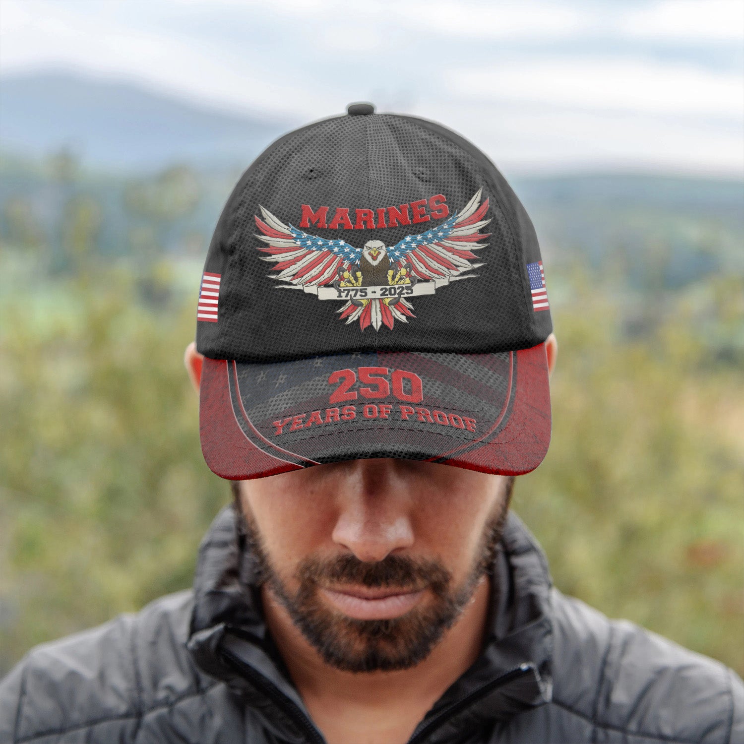 MARlNE 250 Years Of Proof All Over Prints Premium Classic Cap