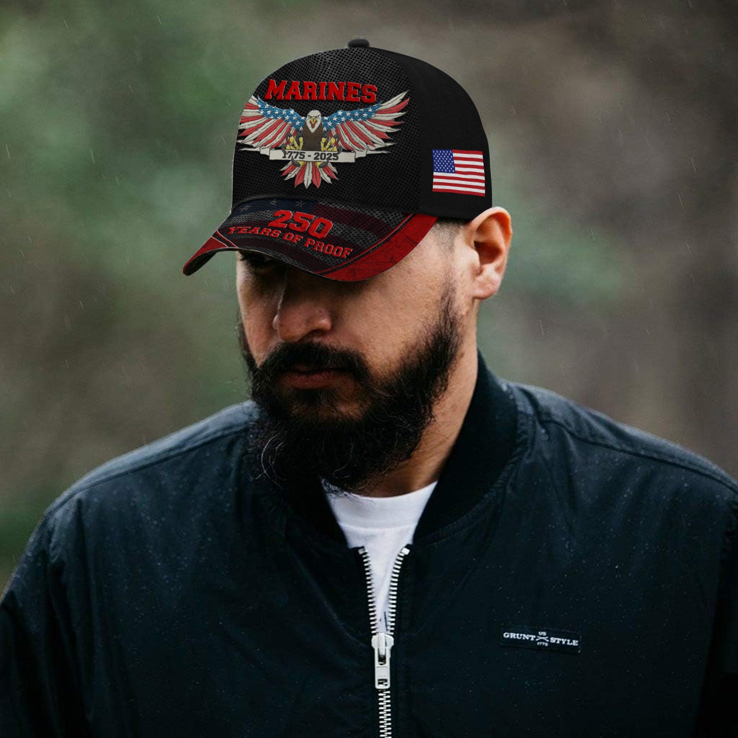 MARlNE 250 Years Of Proof All Over Prints Premium Classic Cap