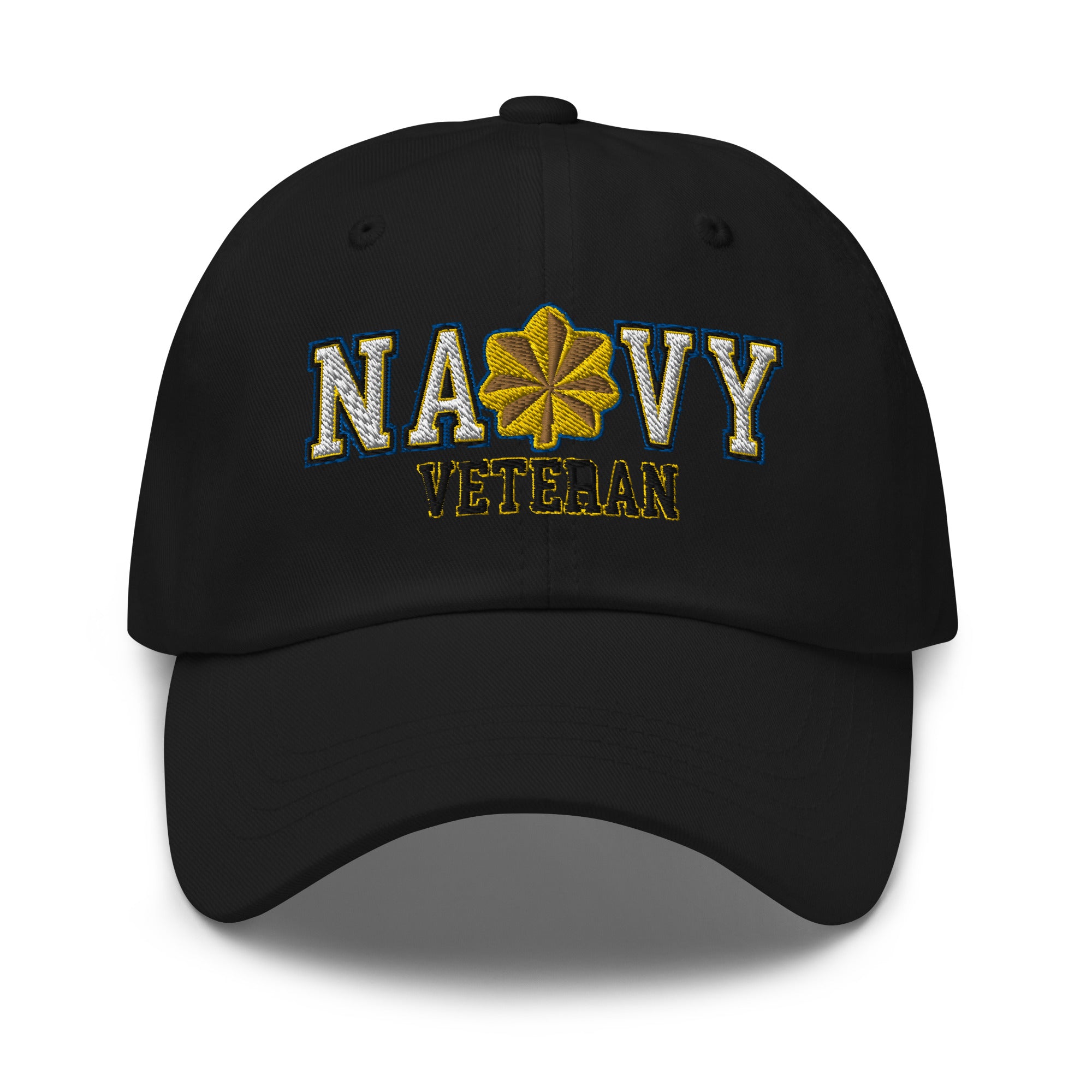 US Navy O-4 Lieutenant Commander O4 LCDR Junior Officer Veteran Embroidered Dad Hat