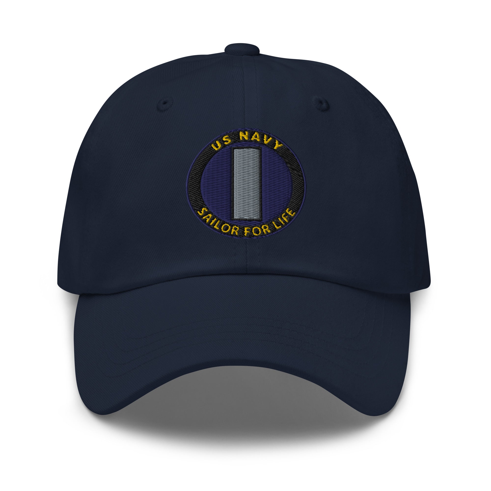 US Navy O-2 Lieutenant Junior Grade O2 LTJG Junior Officer Sailor For Life Embroidered Dad Hat