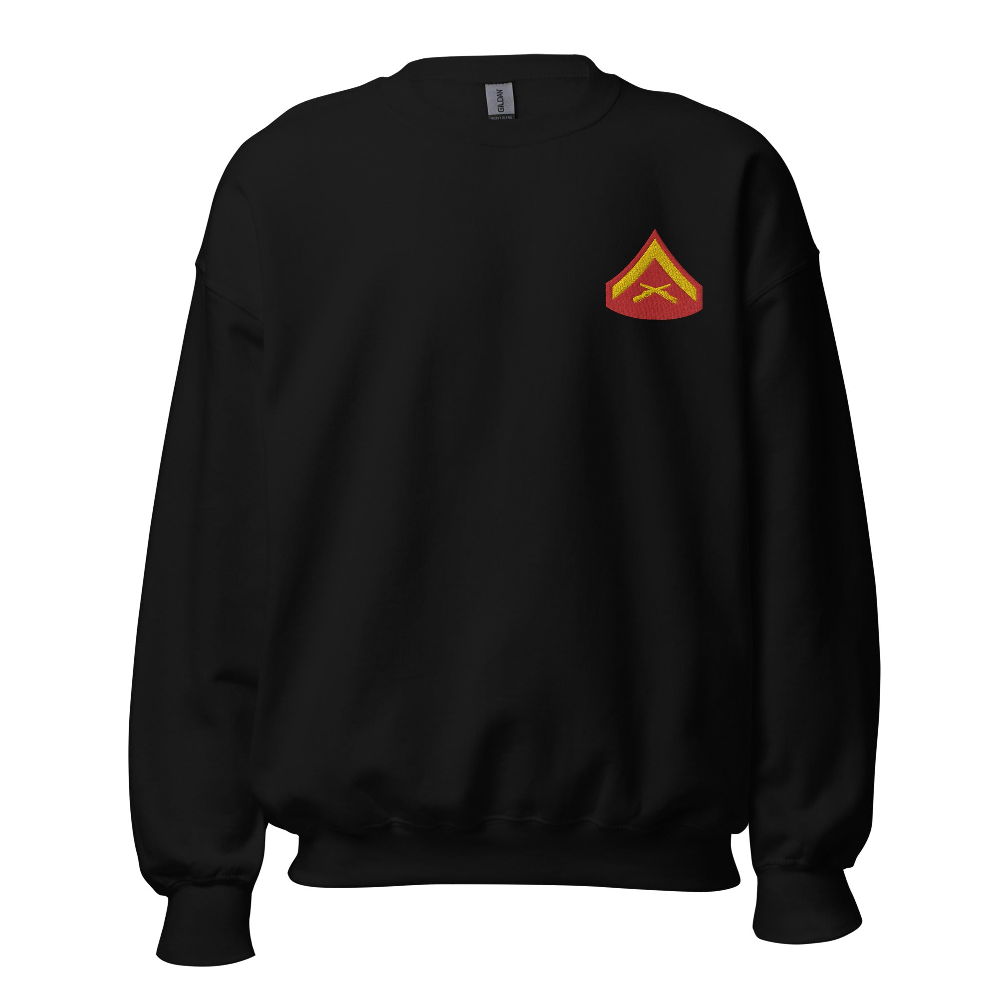 Custom MARlNE Ranks, Insignia Embroidered Unisex Sweatshirt