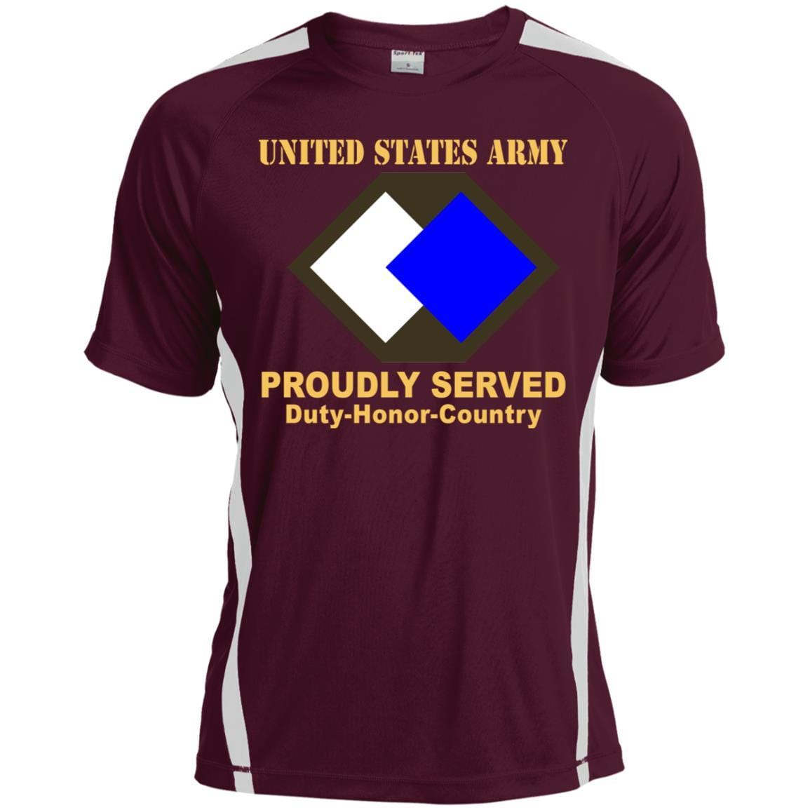 US ARMY 96TH SUSTAINMENT BRIGADE - Proudly Served T-Shirt On Front For Men-TShirt-Army-Veterans Nation