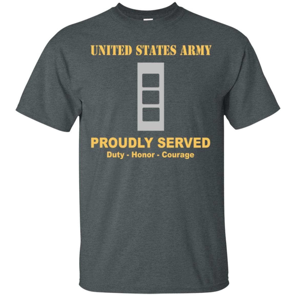 US Army W-3 Chief Warrant Officer 3 W3 CW3 Warrant Officer Ranks Men Front Shirt US Army Rank-TShirt-Army-Veterans Nation
