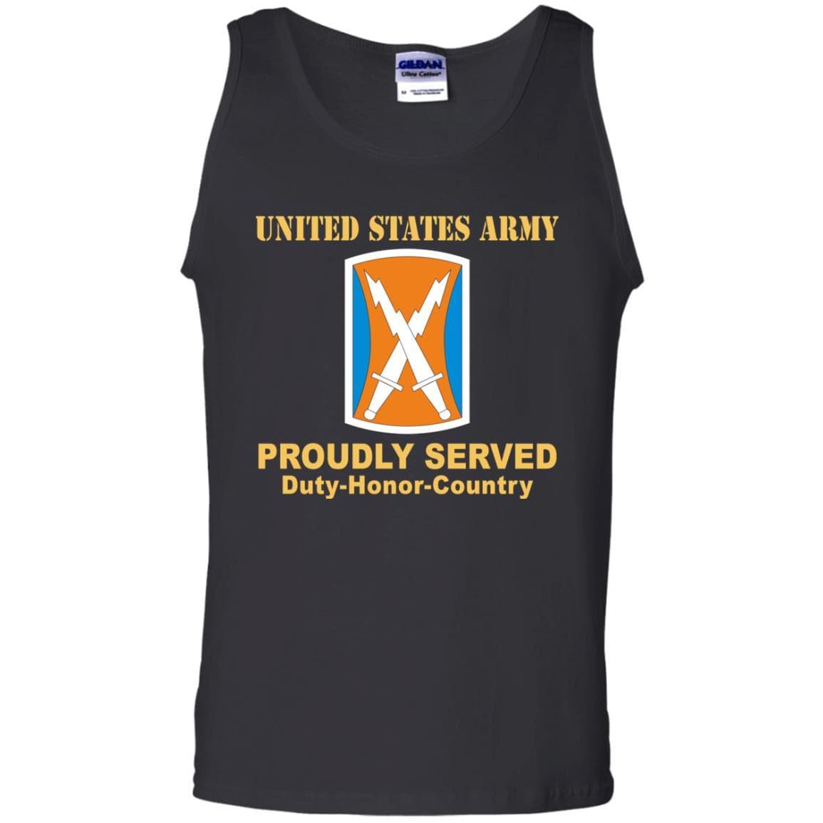 US ARMY 106TH SIGNAL BRIGADE- Proudly Served T-Shirt On Front For Men-TShirt-Army-Veterans Nation