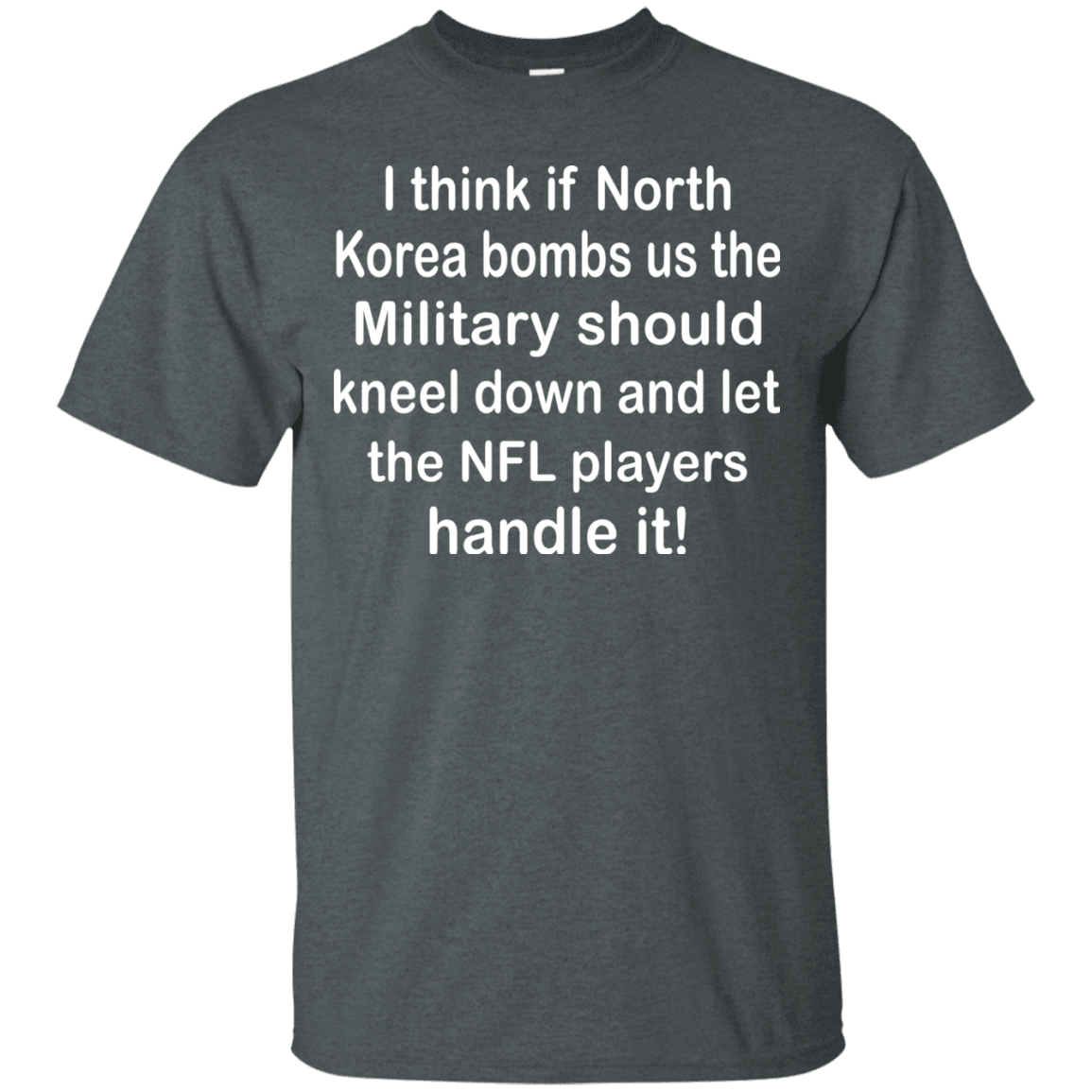 Military T-Shirt "Veteran Military Kneel" Front-TShirt-General-Veterans Nation