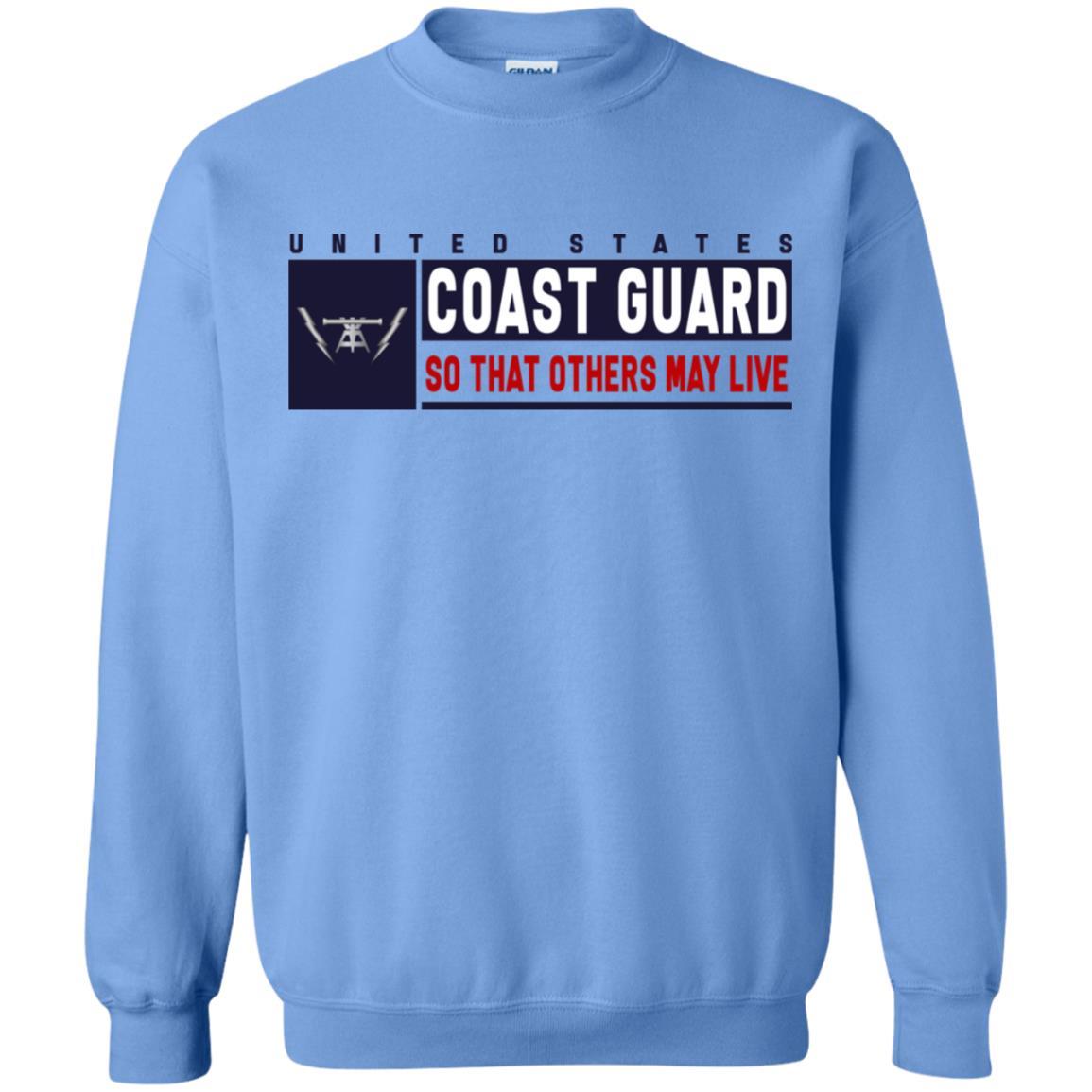 US Coast Guard Fire Control Technician FT Logo- So that others may live Long Sleeve - Pullover Hoodie-TShirt-USCG-Veterans Nation