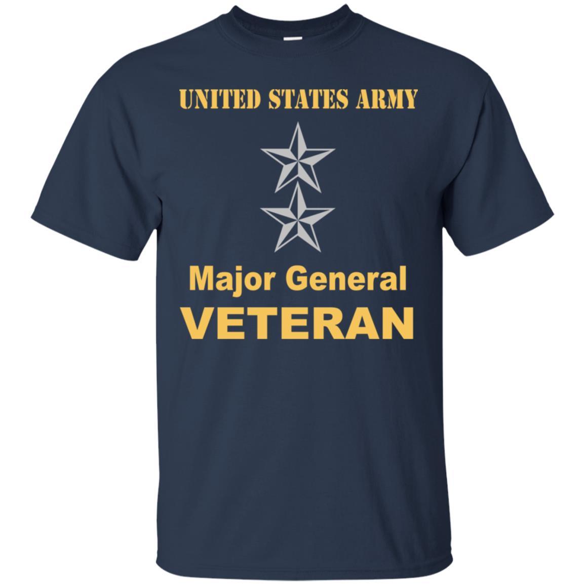 US Army O-8 Major General O8 MG General Officer Veteran Men T Shirt On Front-TShirt-Army-Veterans Nation