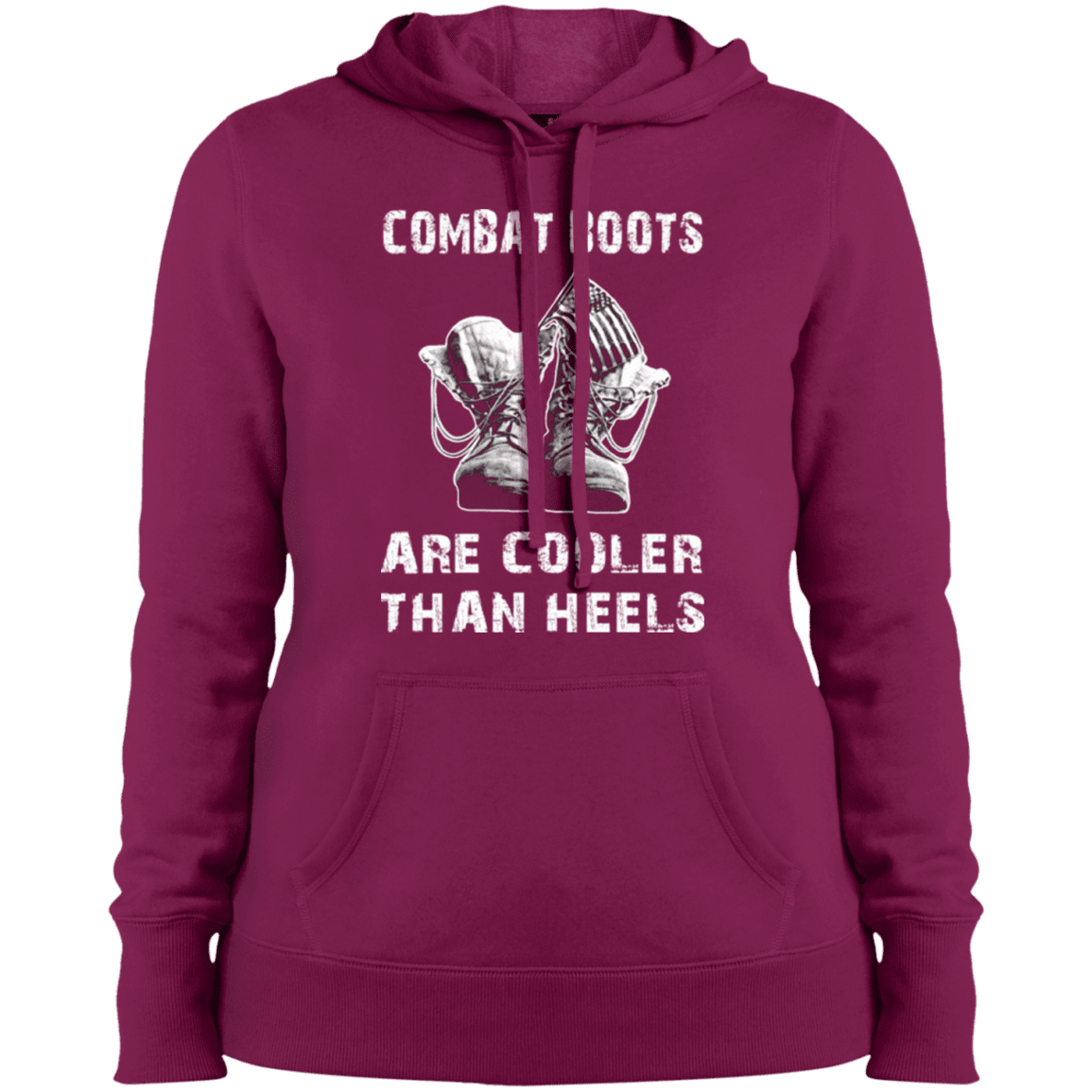 Military T-Shirt "Veteran - Combat Boots Are Cooler Than Heels"-TShirt-General-Veterans Nation