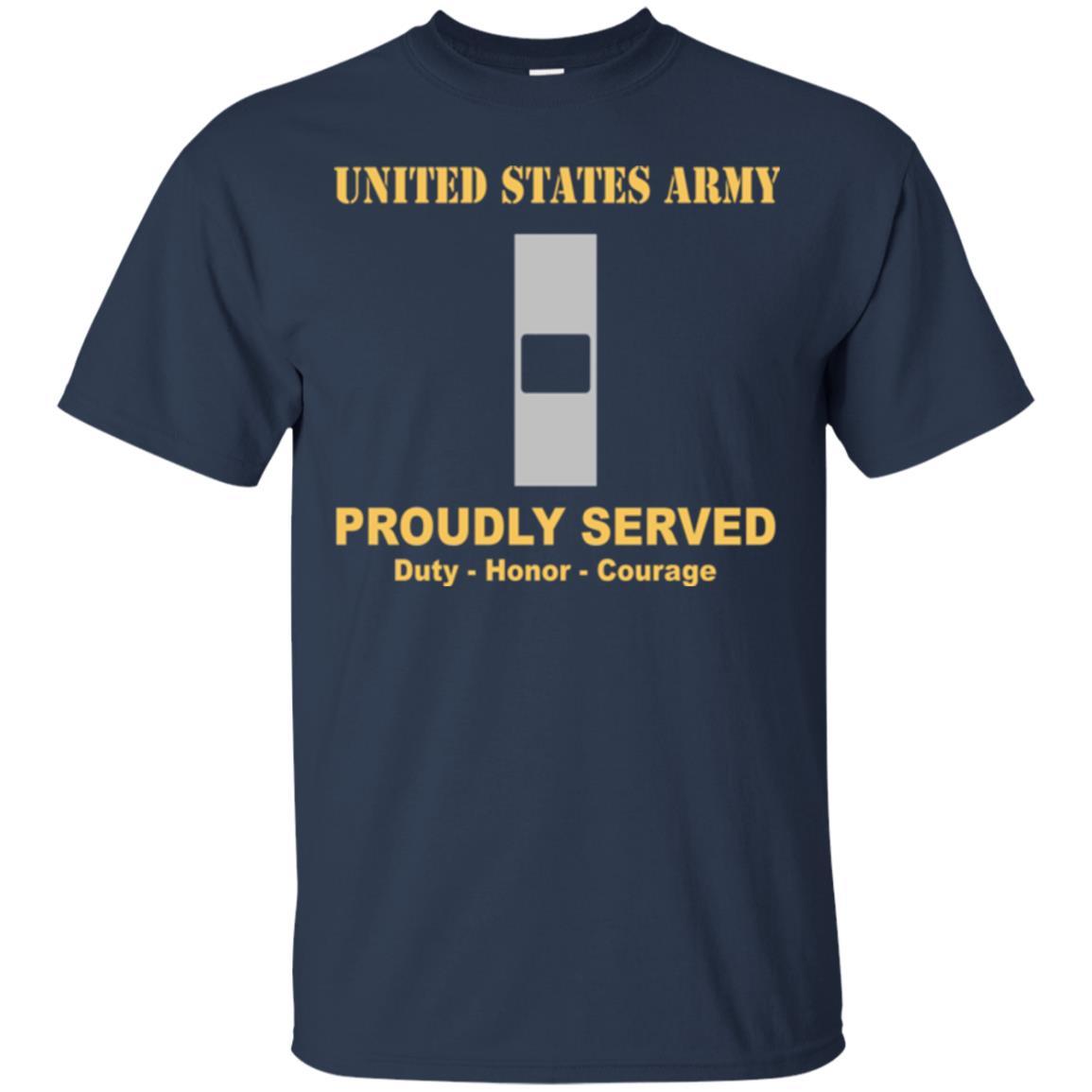 US Army W-1 Warrant Officer 1 W1 WO1 Warrant Officer Ranks Men Front Shirt US Army Rank-TShirt-Army-Veterans Nation