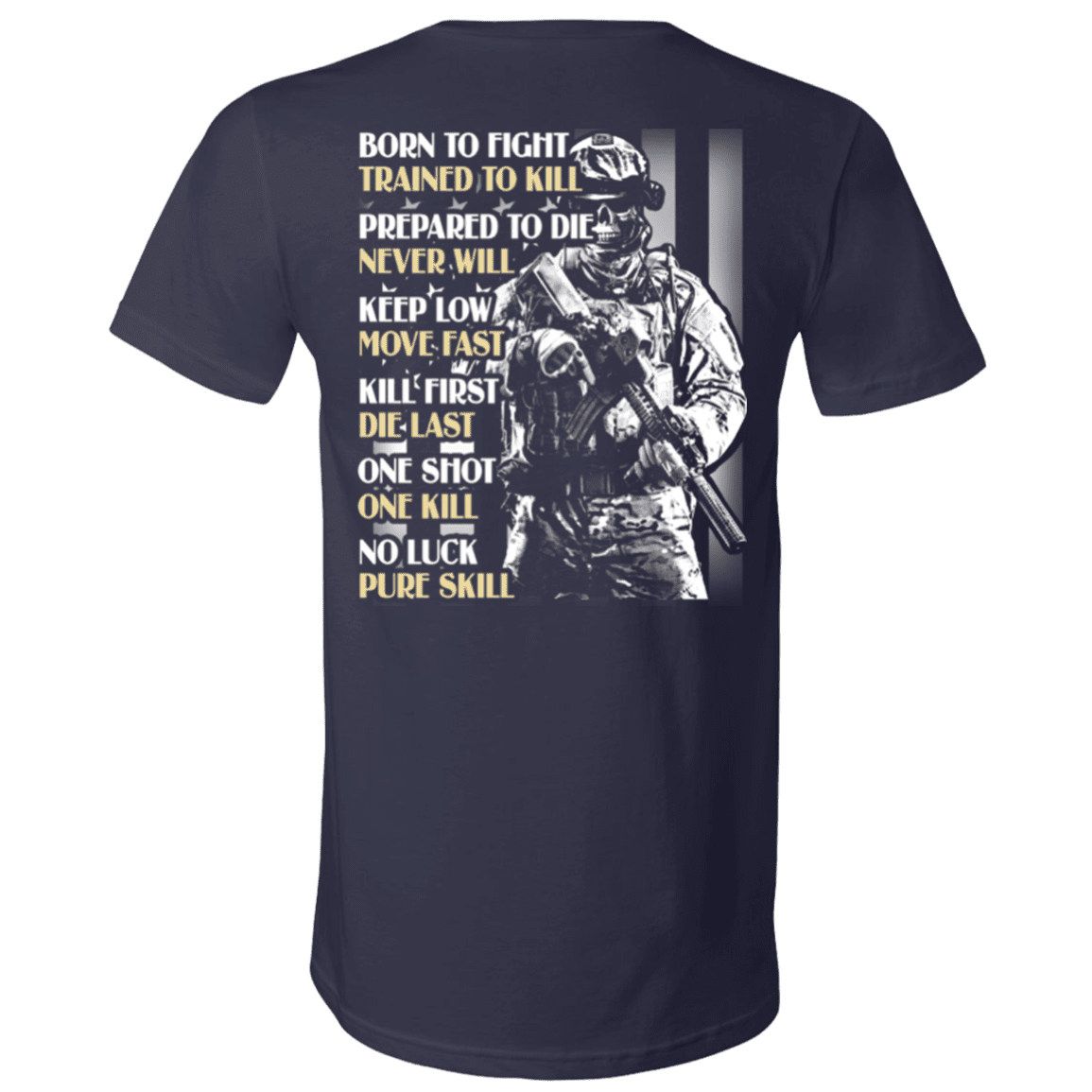Military T-Shirt "Veteran Skill"-TShirt-General-Veterans Nation