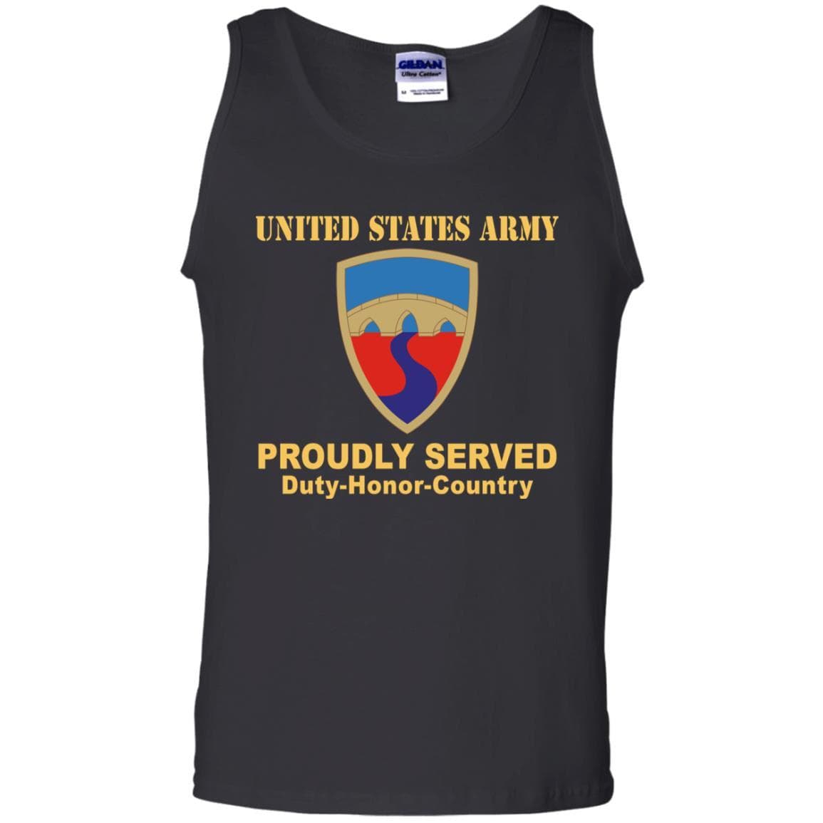 US ARMY 304TH SUSTAINMENT BRIGADE- Proudly Served T-Shirt On Front For Men-TShirt-Army-Veterans Nation