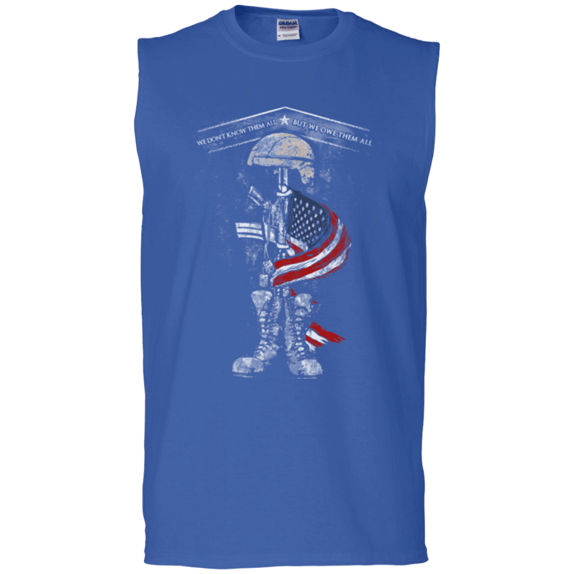 Military T-Shirt "WE OWE THEM ALL"-TShirt-General-Veterans Nation