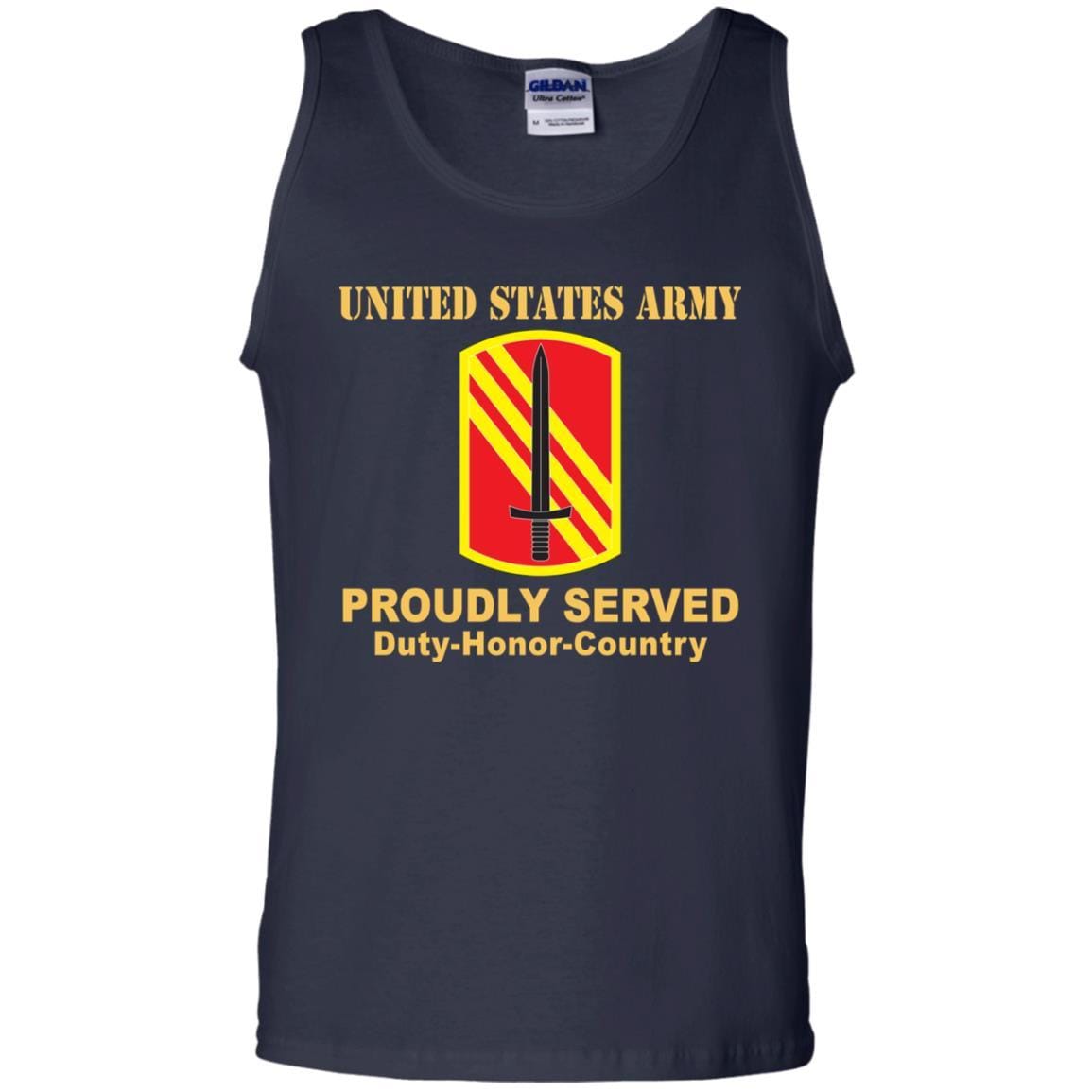 US ARMY 113 SUSTAINMENT BRIGADE- Proudly Served T-Shirt On Front For Men-TShirt-Army-Veterans Nation