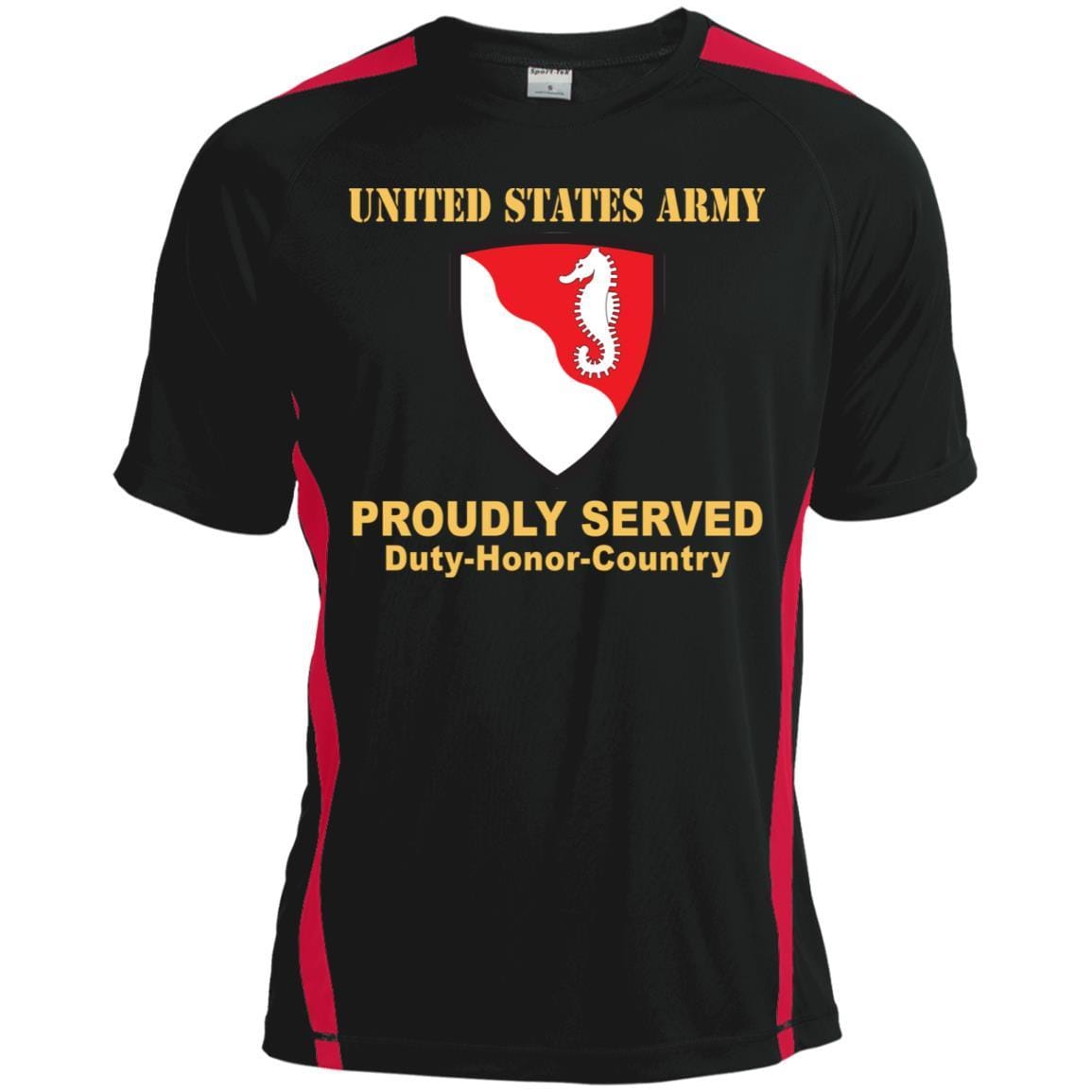 US ARMY 36TH ENGINEER BRIGADE- Proudly Served T-Shirt On Front For Men-TShirt-Army-Veterans Nation