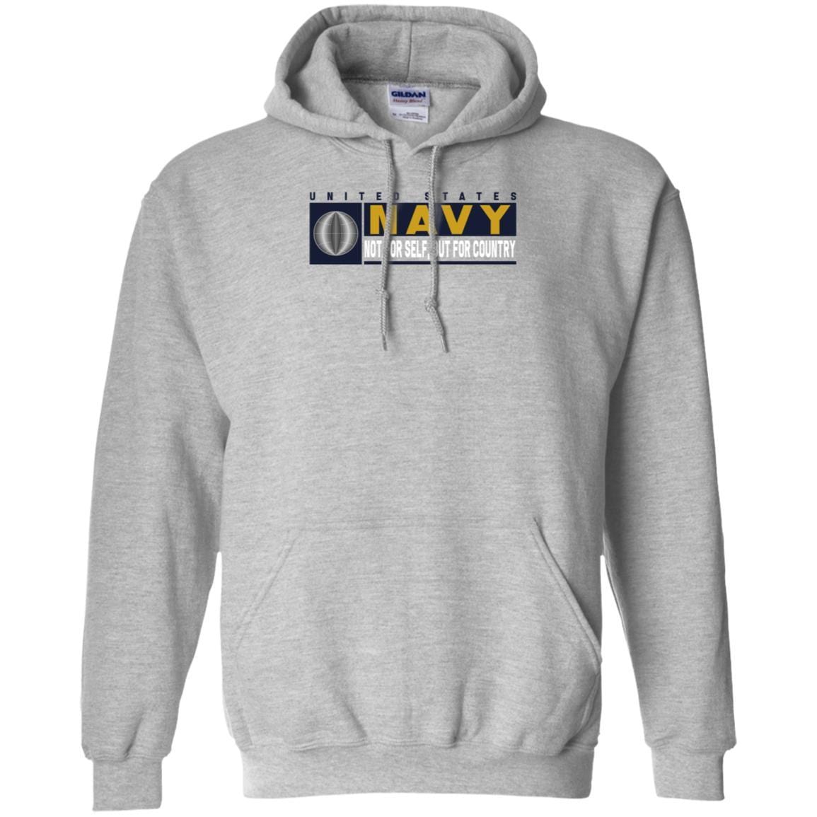 U.S Navy Electrician's mate Navy EM- Not for self Long Sleeve - Pullover Hoodie-TShirt-Navy-Veterans Nation