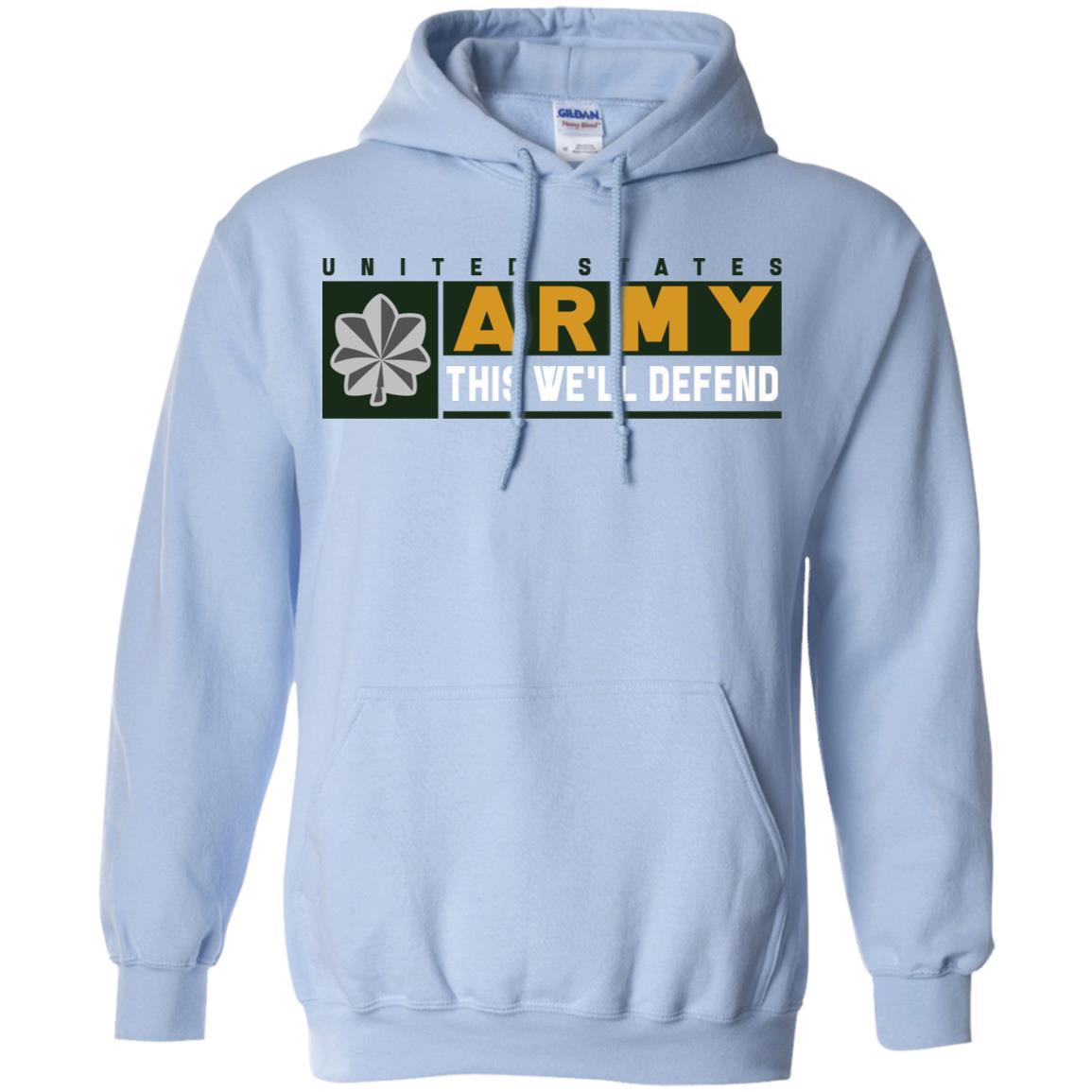 US Army O-5 This We Will Defend Long Sleeve - Pullover Hoodie-TShirt-Army-Veterans Nation