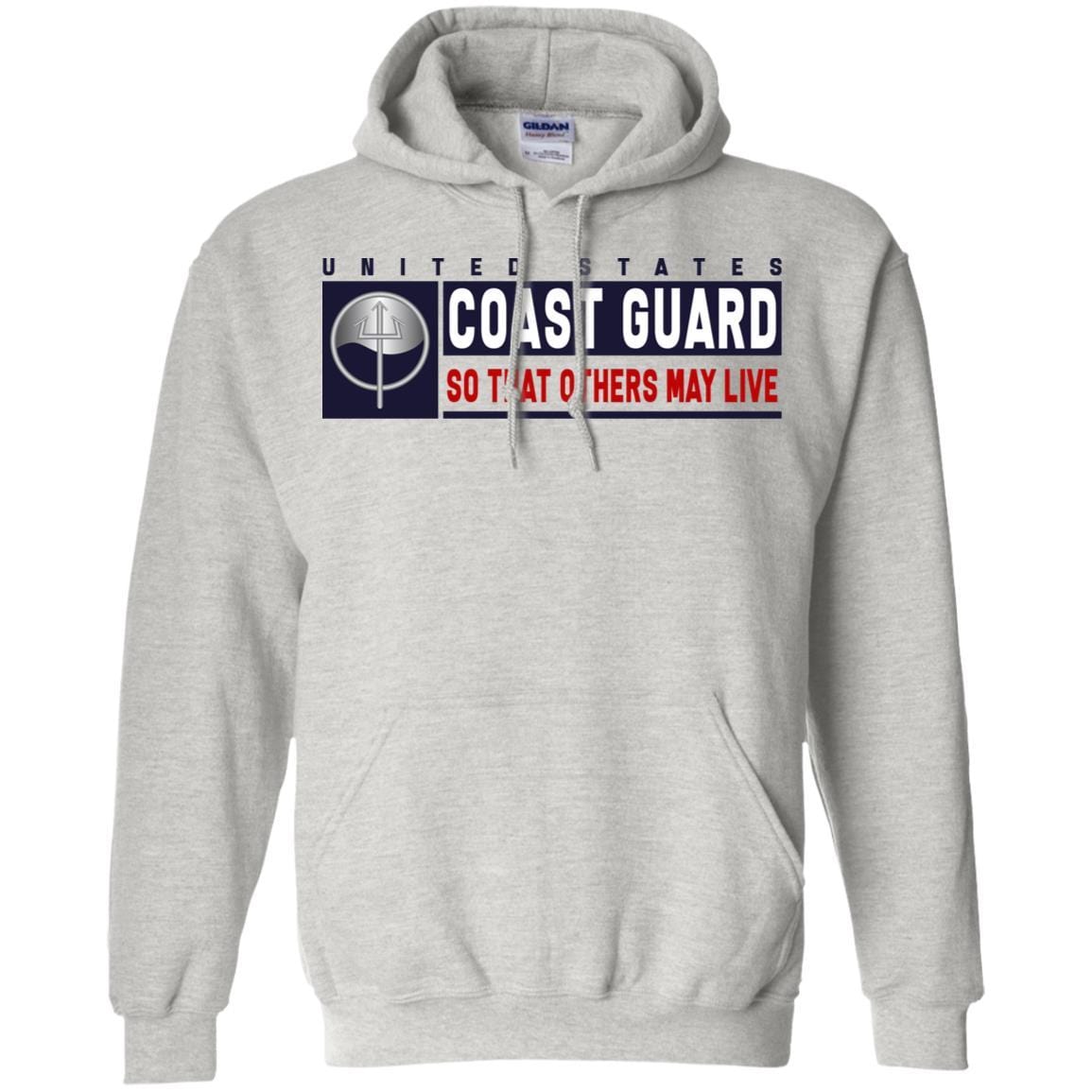 USCG MARINE SCIENCE TECHNICIAN MST Logo- So that others may live Long Sleeve - Pullover Hoodie-TShirt-USCG-Veterans Nation