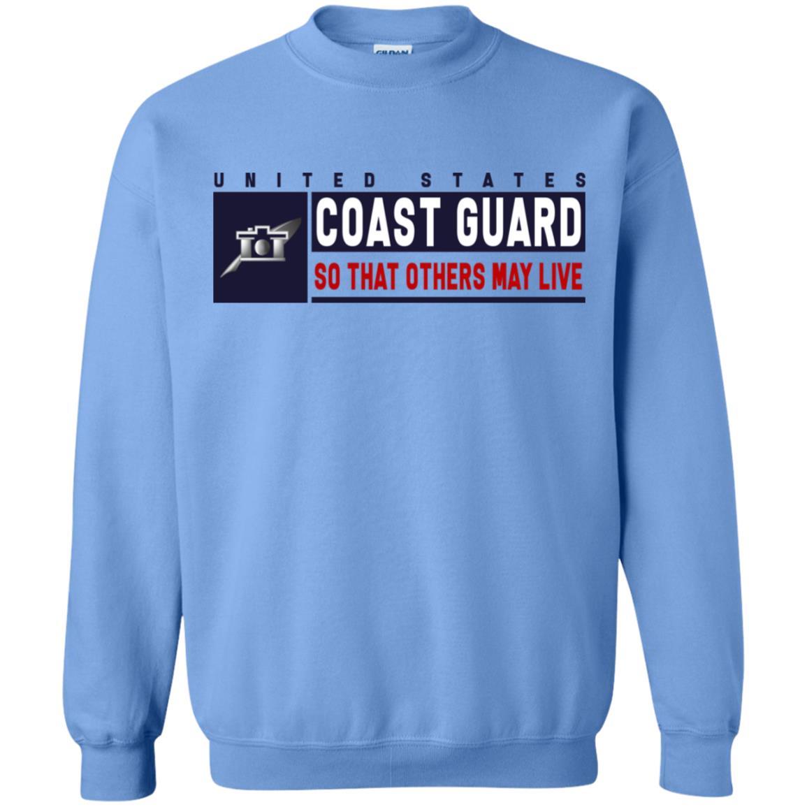 USCG PUBLIC AFFAIRS SPECIALIST PA Logo- So that others may live Long Sleeve - Pullover Hoodie-TShirt-USCG-Veterans Nation