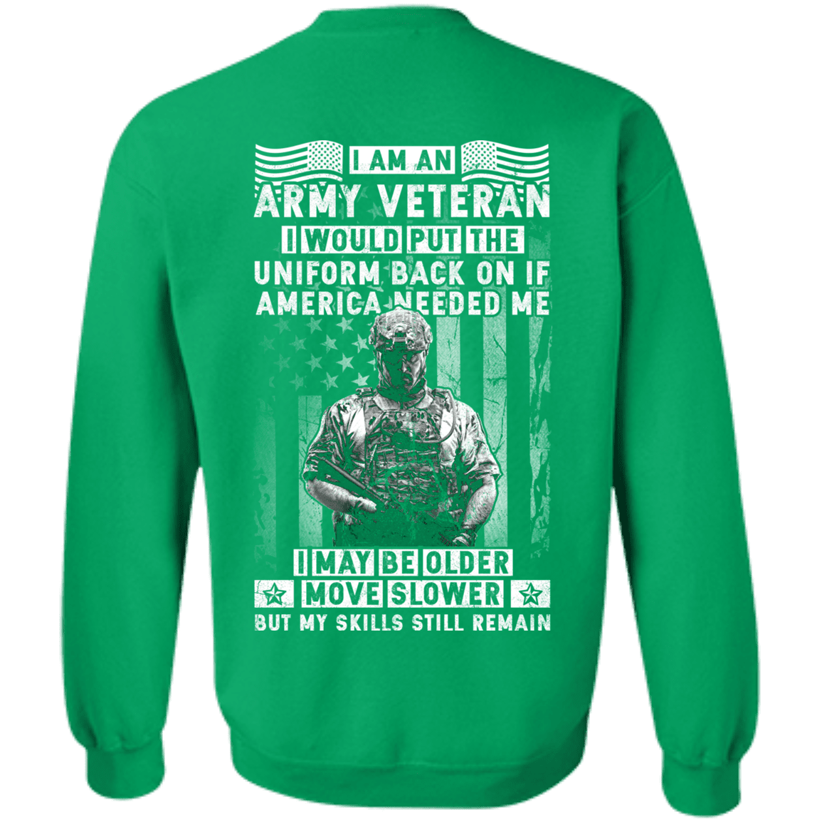 I am an Army Veteran Men Back T Shirts-TShirt-Army-Veterans Nation