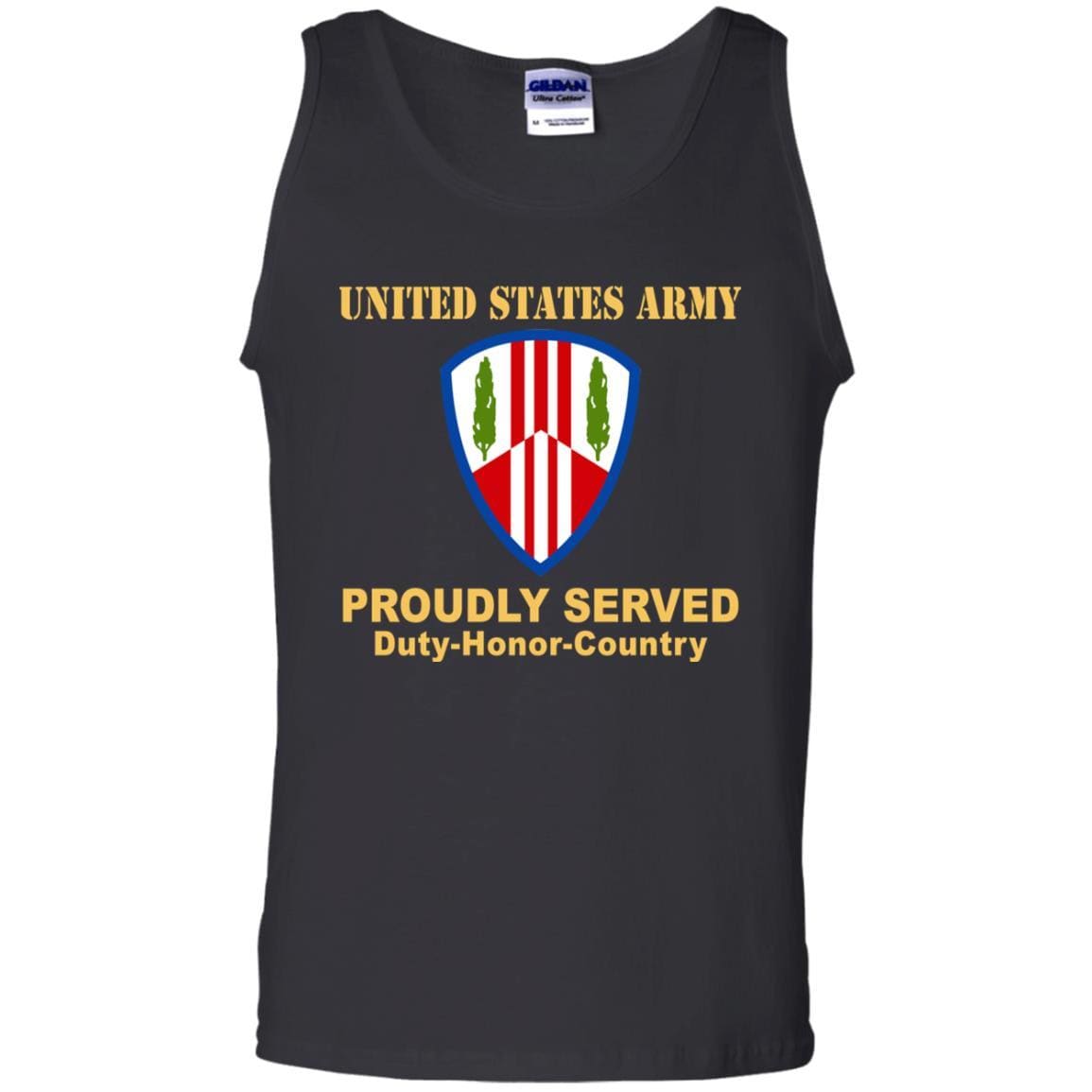 US ARMY 369TH SUSTAINMENT BRIGADE - Proudly Served T-Shirt On Front For Men-TShirt-Army-Veterans Nation