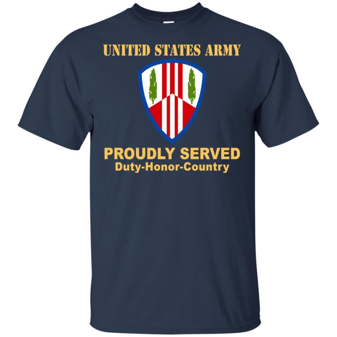 US ARMY 369TH SUSTAINMENT BRIGADE - Proudly Served T-Shirt On Front For Men-TShirt-Army-Veterans Nation