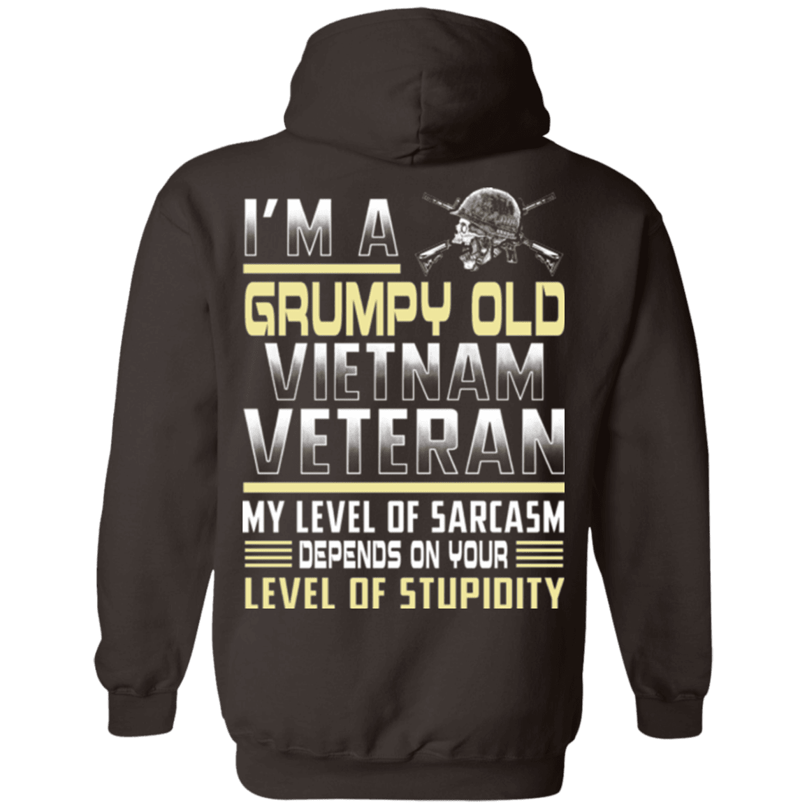 Military T-Shirt "I'm A Grump Old Vietnam Veteran"-TShirt-General-Veterans Nation