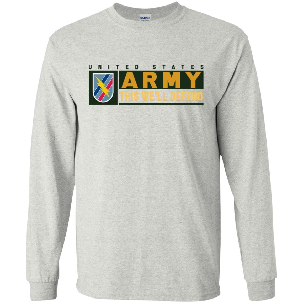 US Army 48TH INFANTRY BRIGADE COMBAT TEAM- This We'll Defend T-Shirt On Front For Men-TShirt-Army-Veterans Nation