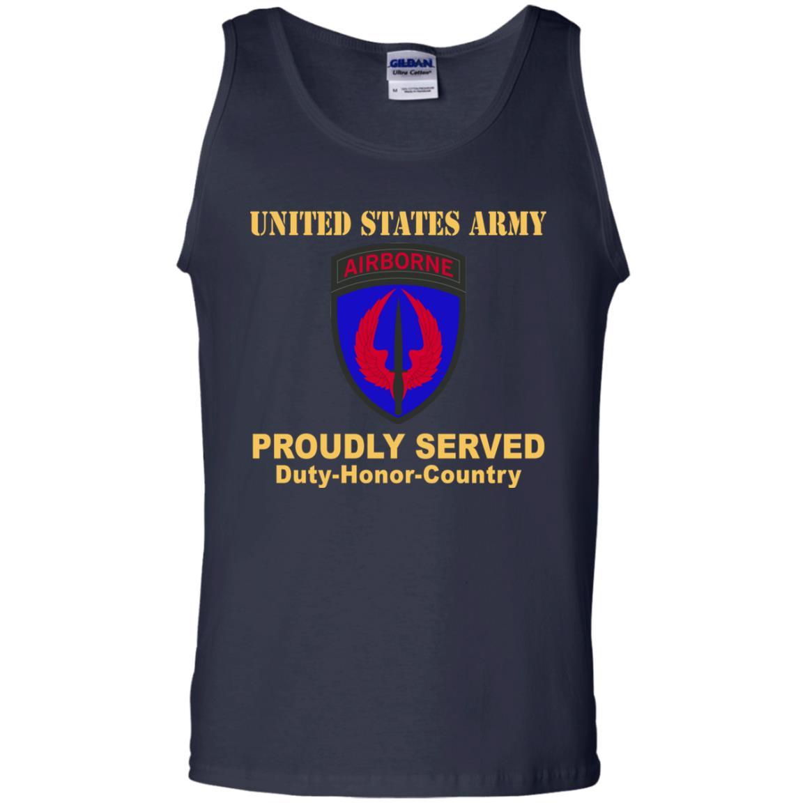 US ARMY SPECIAL OPERATIONS AVIATION COMMAND- Proudly Served T-Shirt On Front For Men-TShirt-Army-Veterans Nation