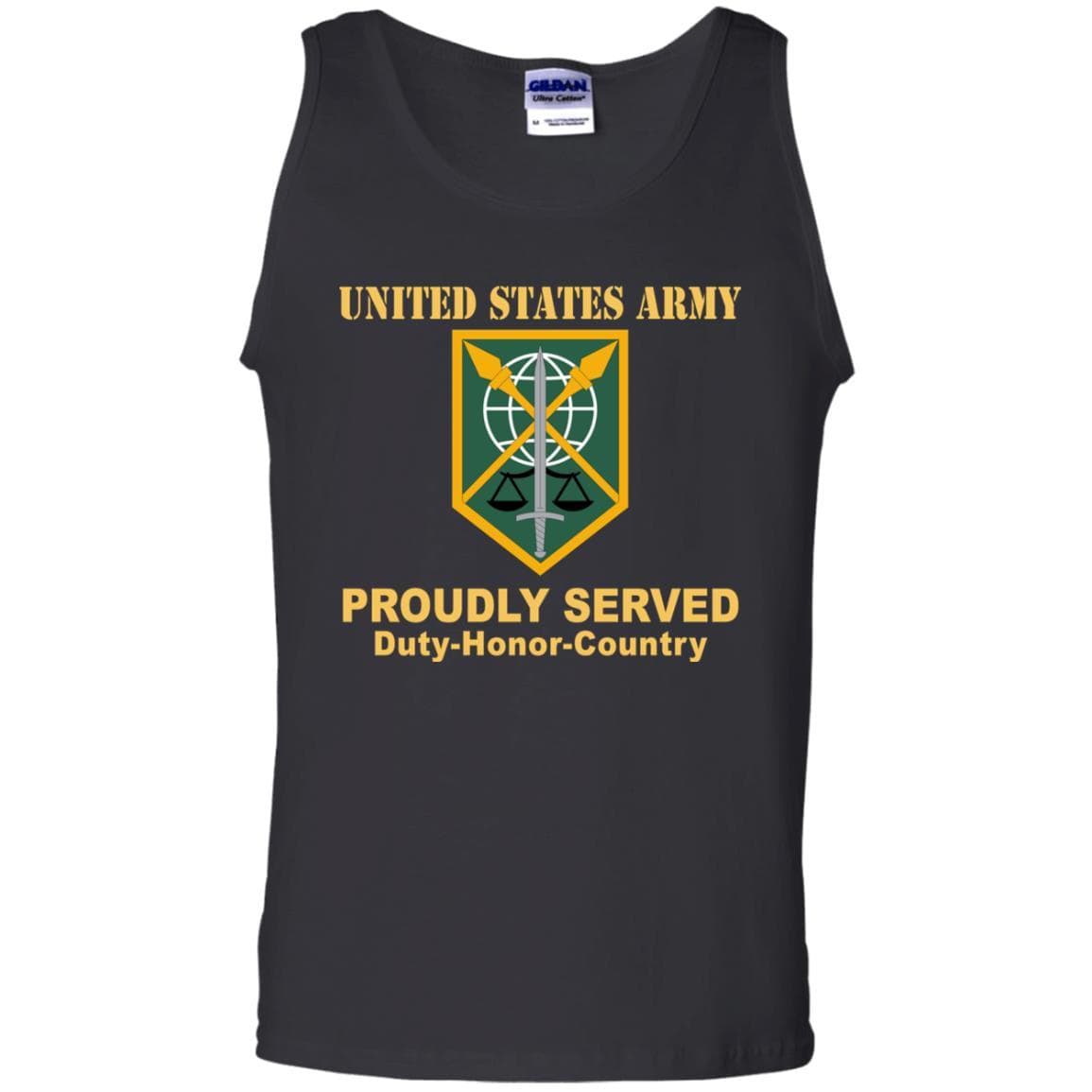 US ARMY 200 MILITARY POLICE BRIGADE- Proudly Served T-Shirt On Front For Men-TShirt-Army-Veterans Nation