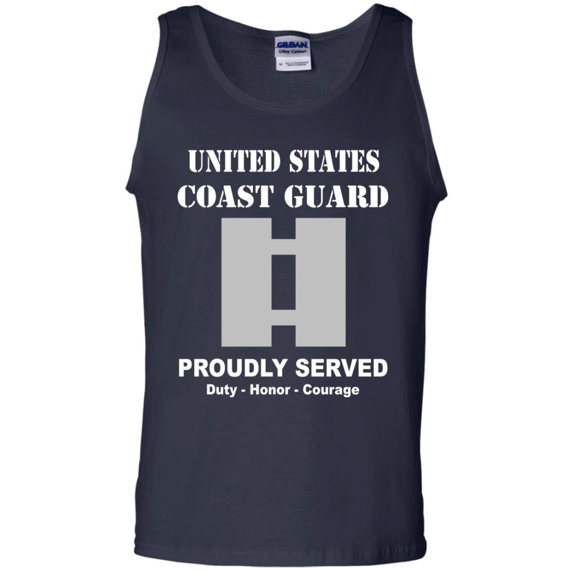 US Coast Guard O-3 Lieutenant O3 LT Junior Officer Men Front USCG T Shirt-TShirt-USCG-Veterans Nation