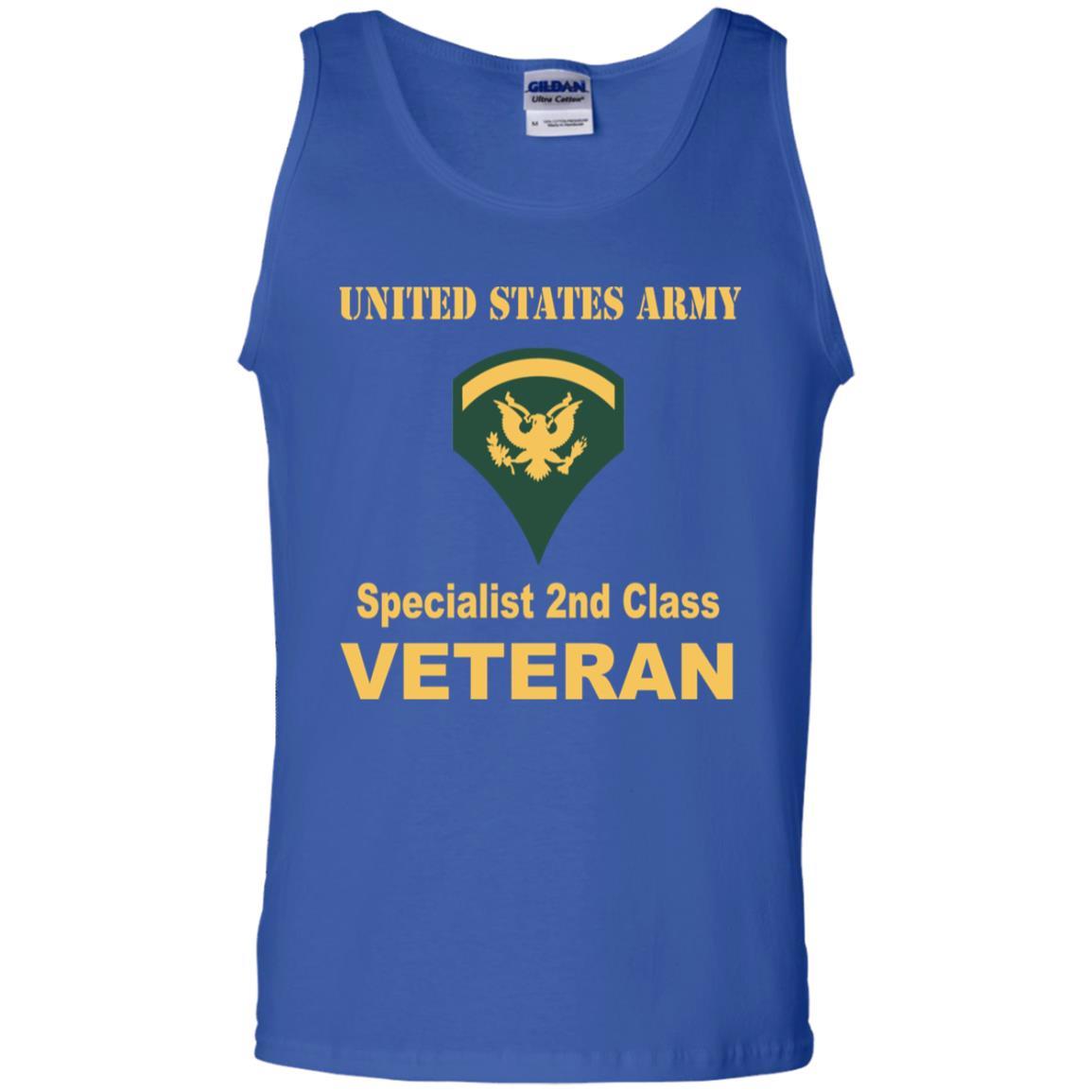 US Army E-5 SPC E5 Specialist Specialist 2nd Class Veteran Men T Shirt On Front-TShirt-Army-Veterans Nation