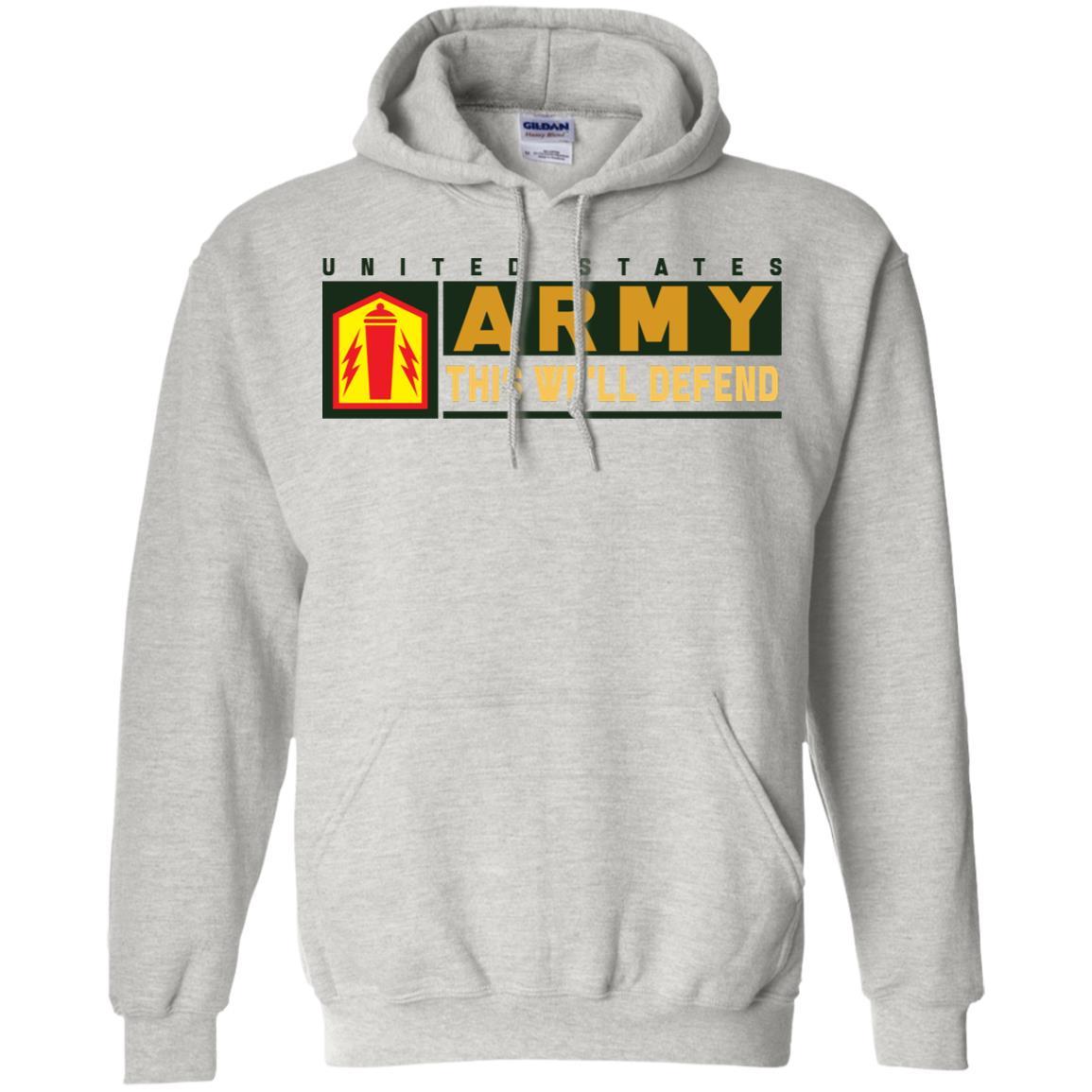 US Army 41 FIRES BRIGADE- This We'll Defend T-Shirt On Front For Men-TShirt-Army-Veterans Nation